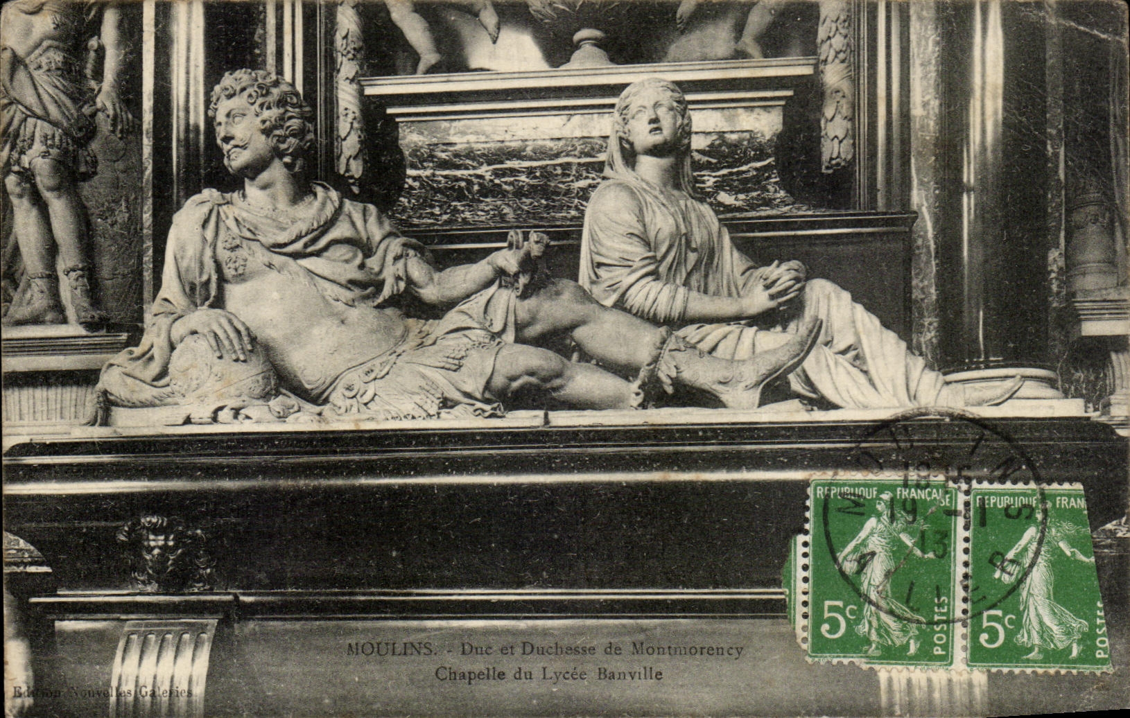 CPA Moulins Duke and Duchess of Montmorency Vault of the Banville College