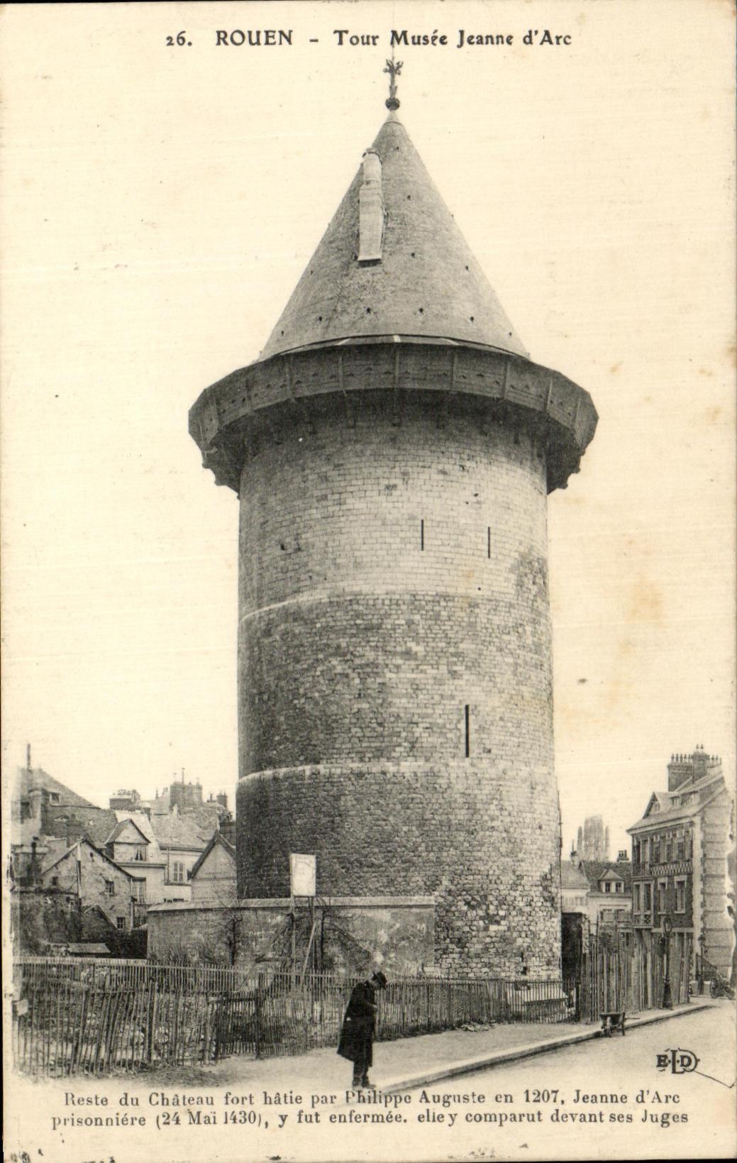 CPA Rouen Turn Museum Jeanne d' Arc