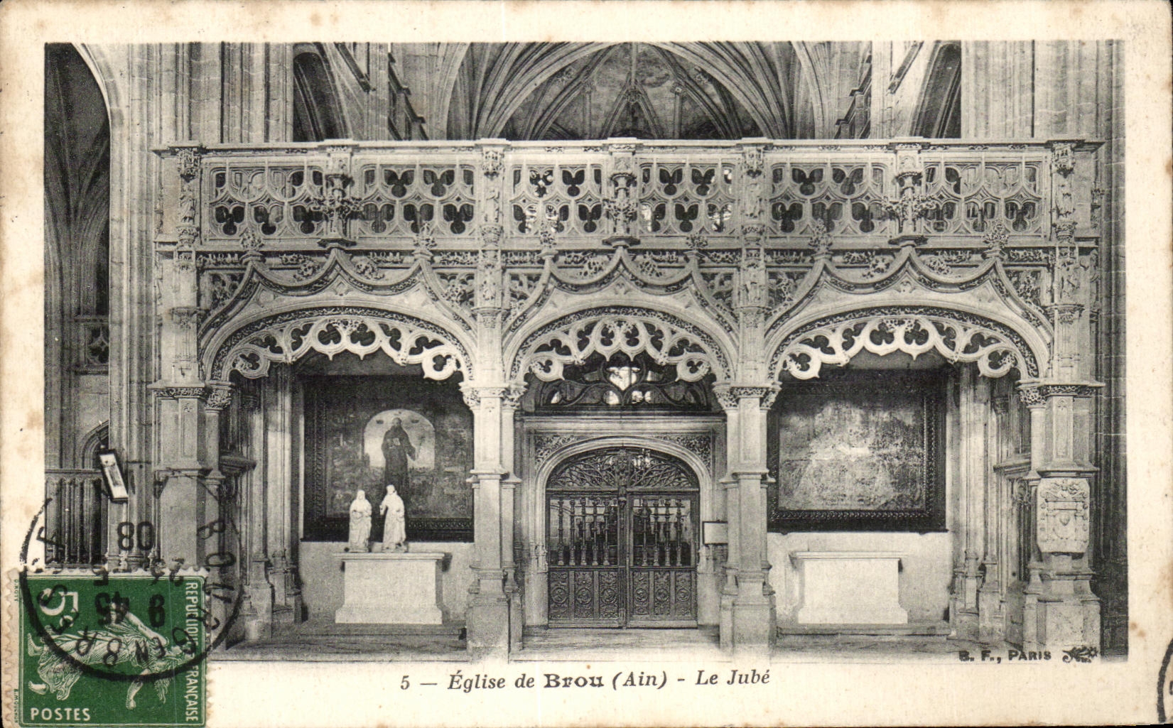 CPA Eglise de Brou Le Jube