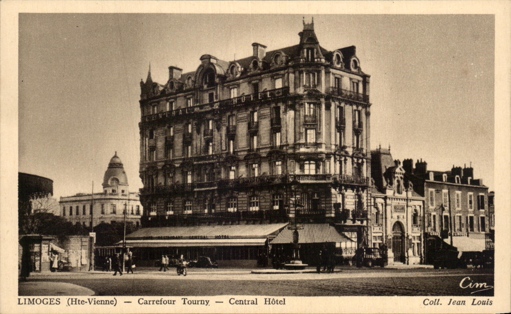 CPA Limoges Carrefour Tourny Central Hotel