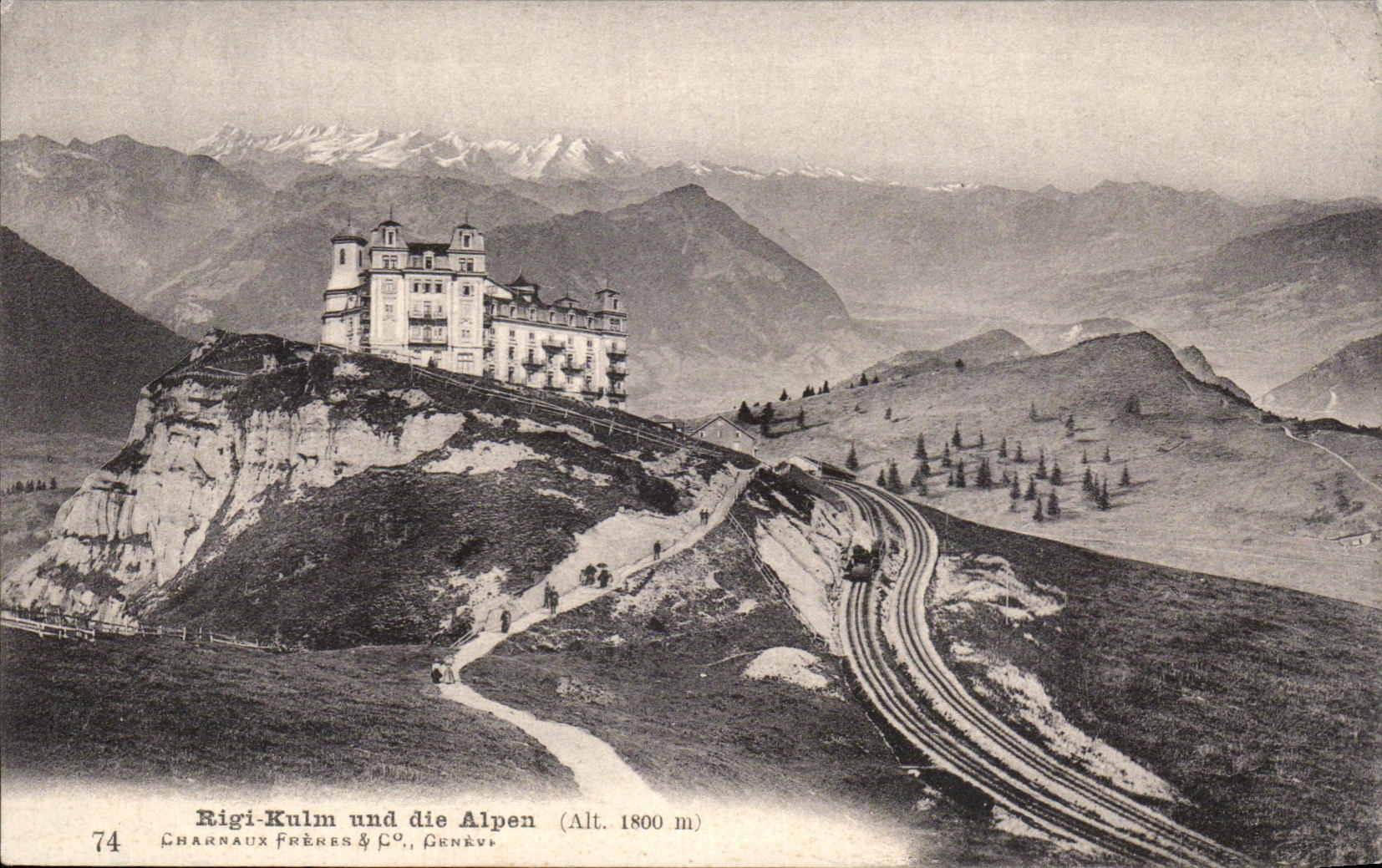 CPA Rigi Kulm und die Aipen