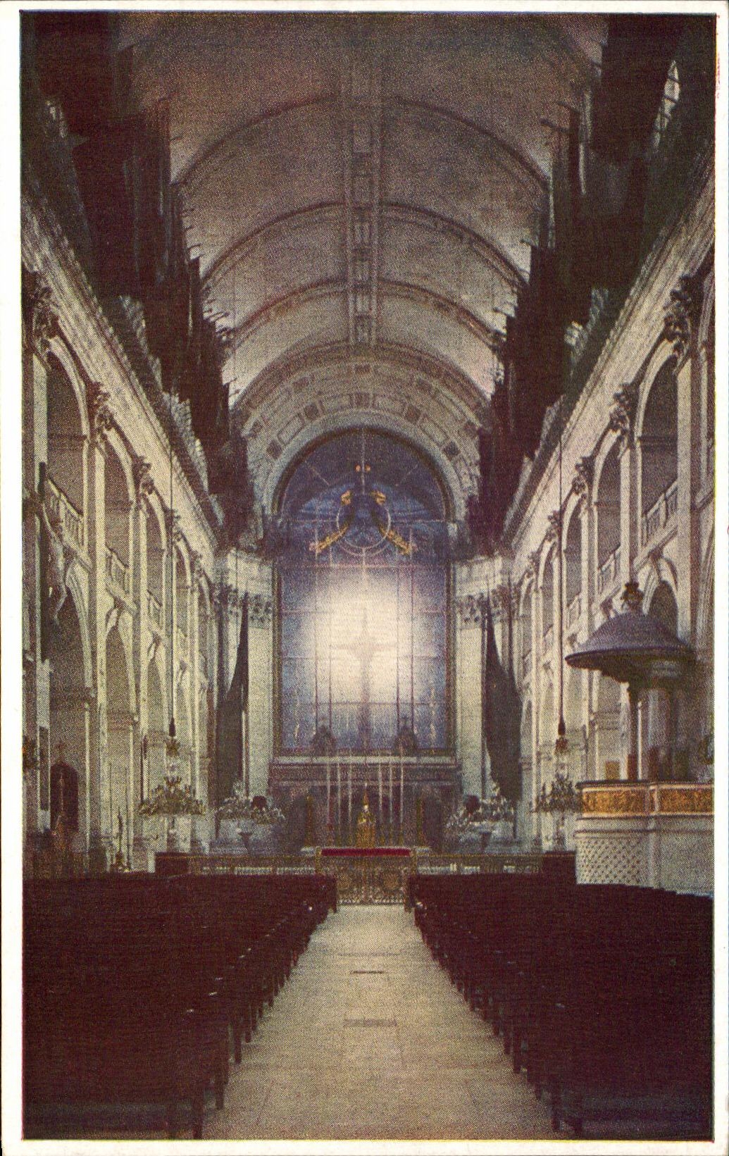 CPA Hotel Of Invalides the Church Saint Louis Paris