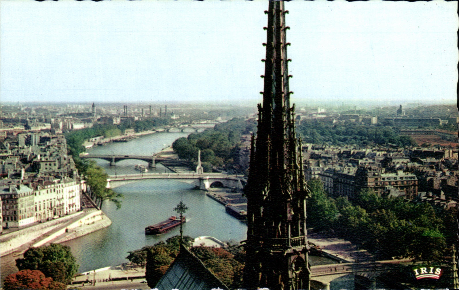 CPSM Paris the Arrow of Notre Dame