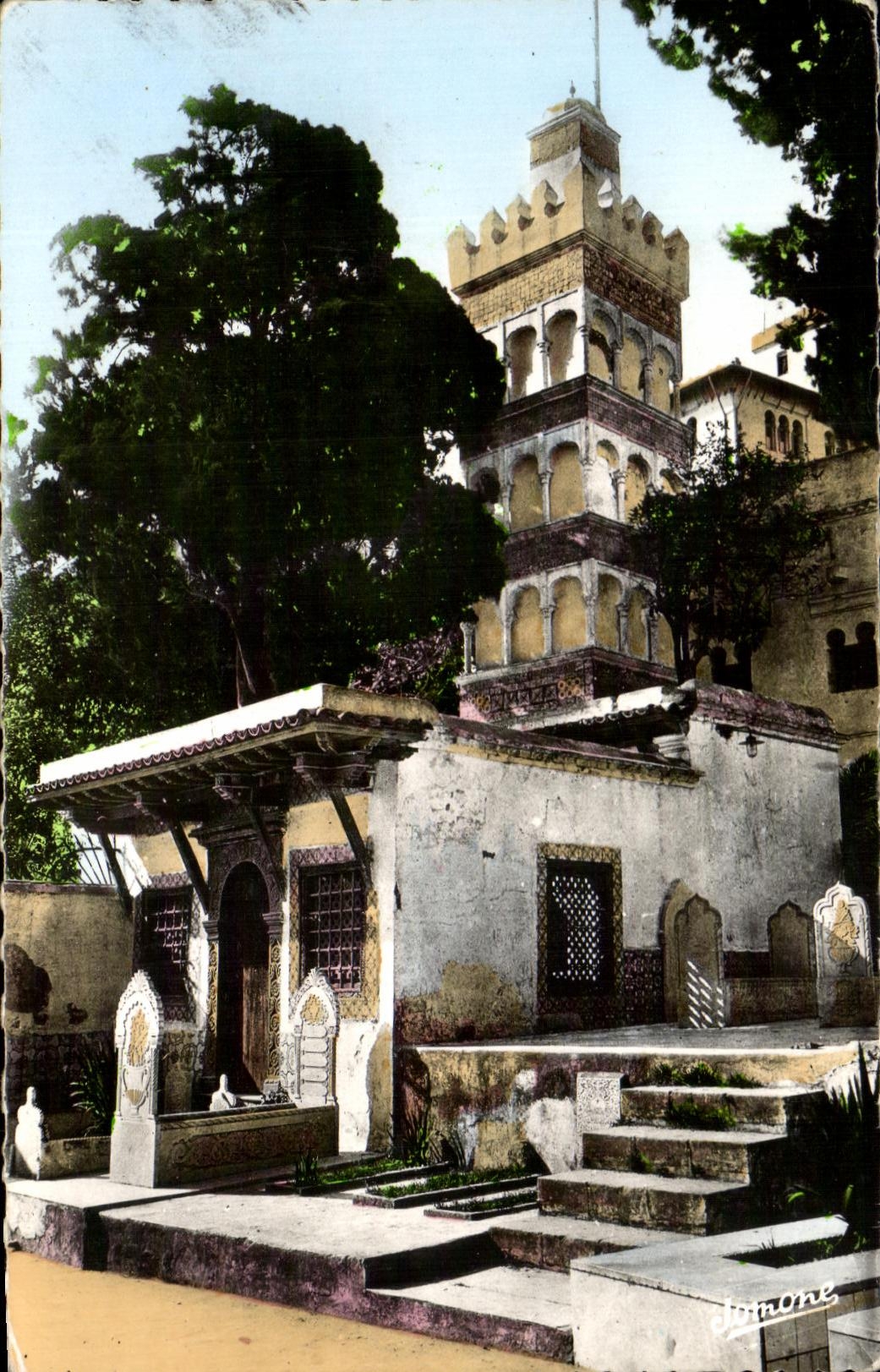 CPA Argel Mosquee De Sidi Abderrahmane