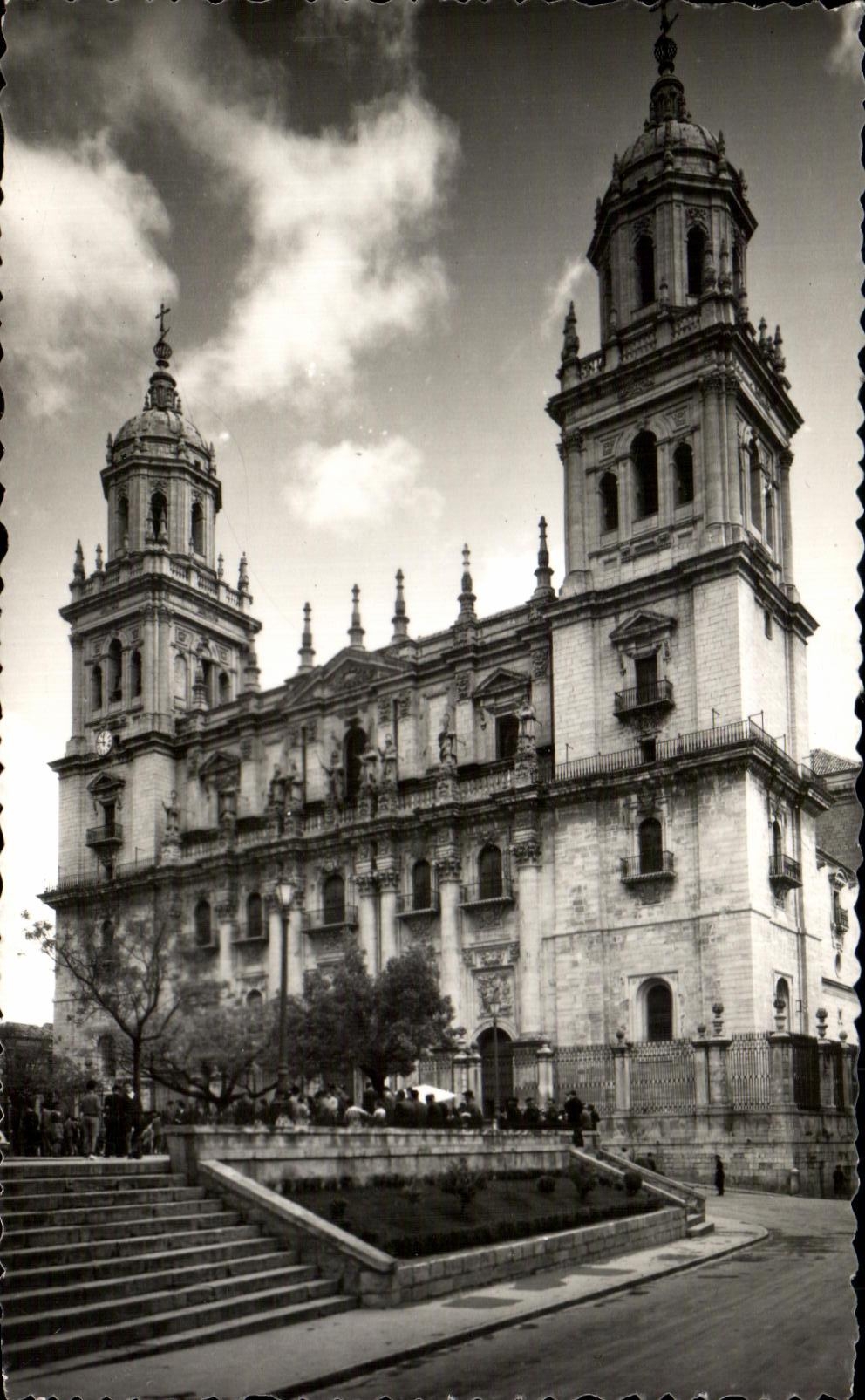 CPA Jaen Santa Iglesia Catedral