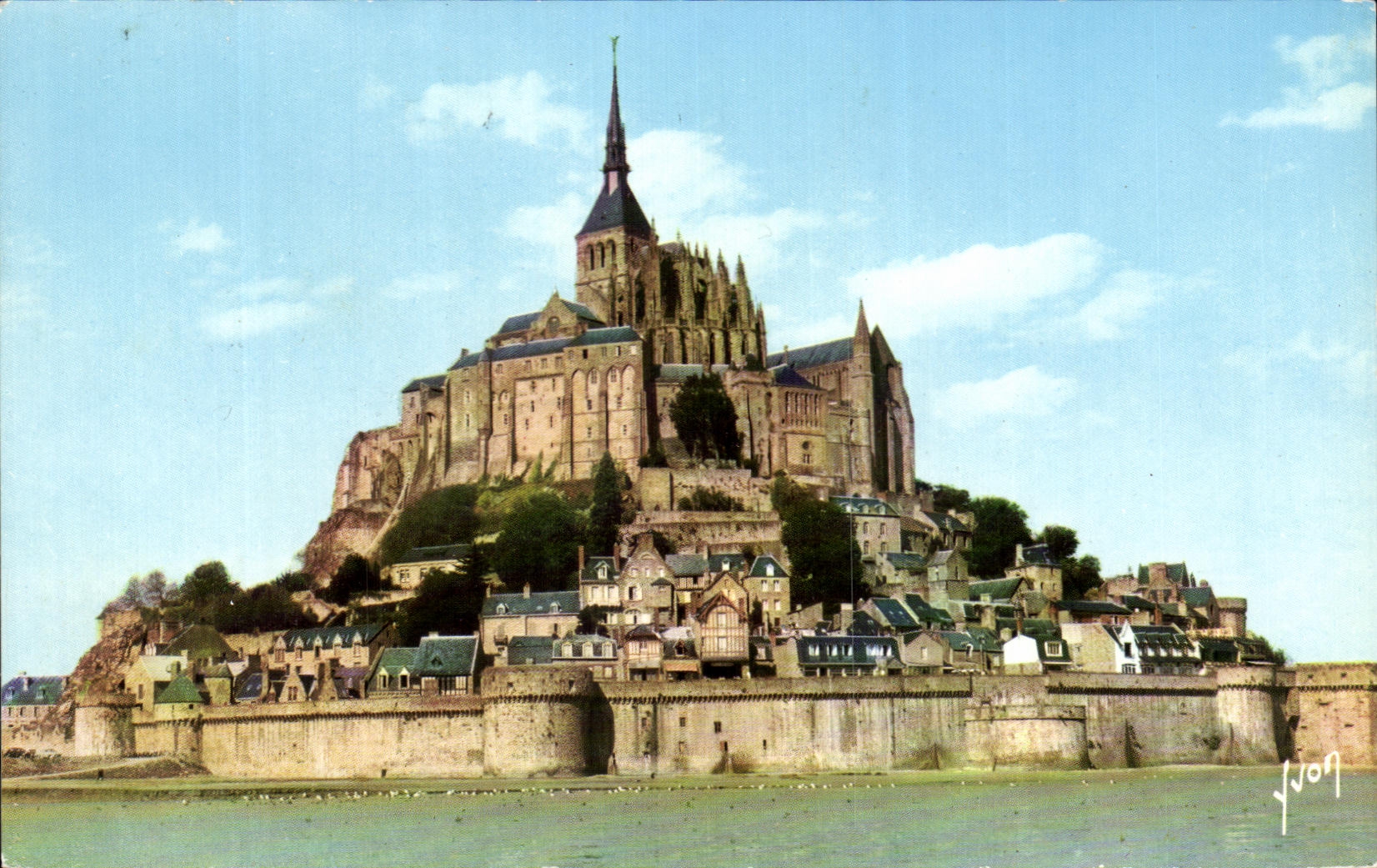 CPA Le Mont Saint Michel Merveille de L'Occident