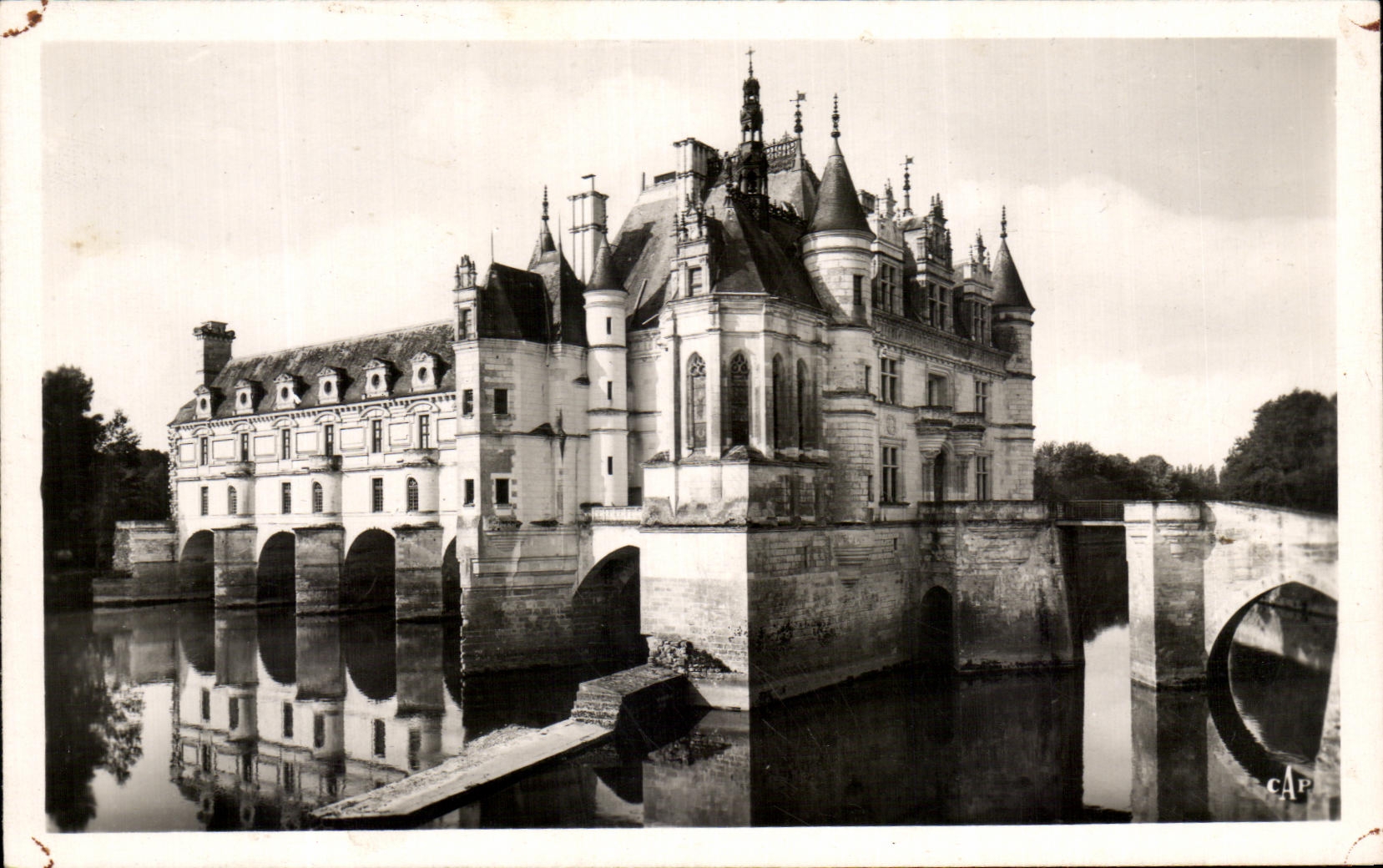CPA Chenonceaux Le Chateau Facade Nord Est