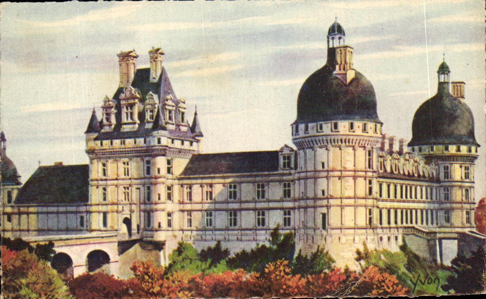 CPA Chateaux De La Loire Chateau de Valencay