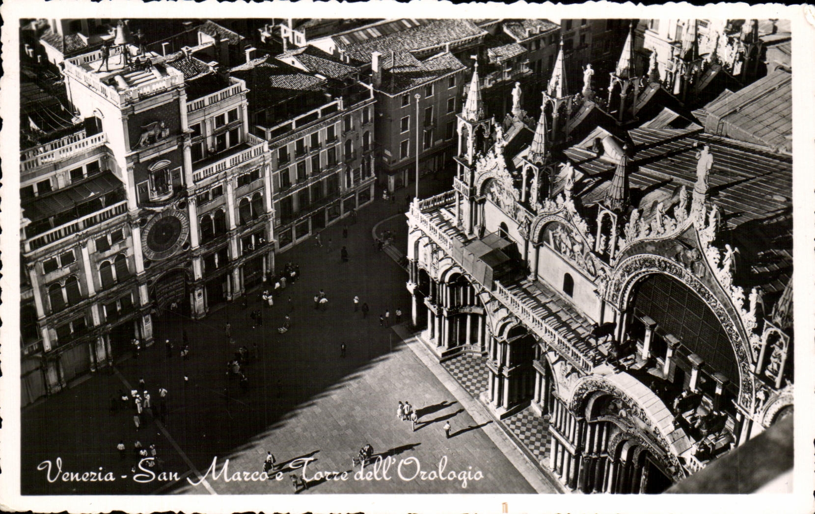 CPA Venice St Pond and Turn of the Clock