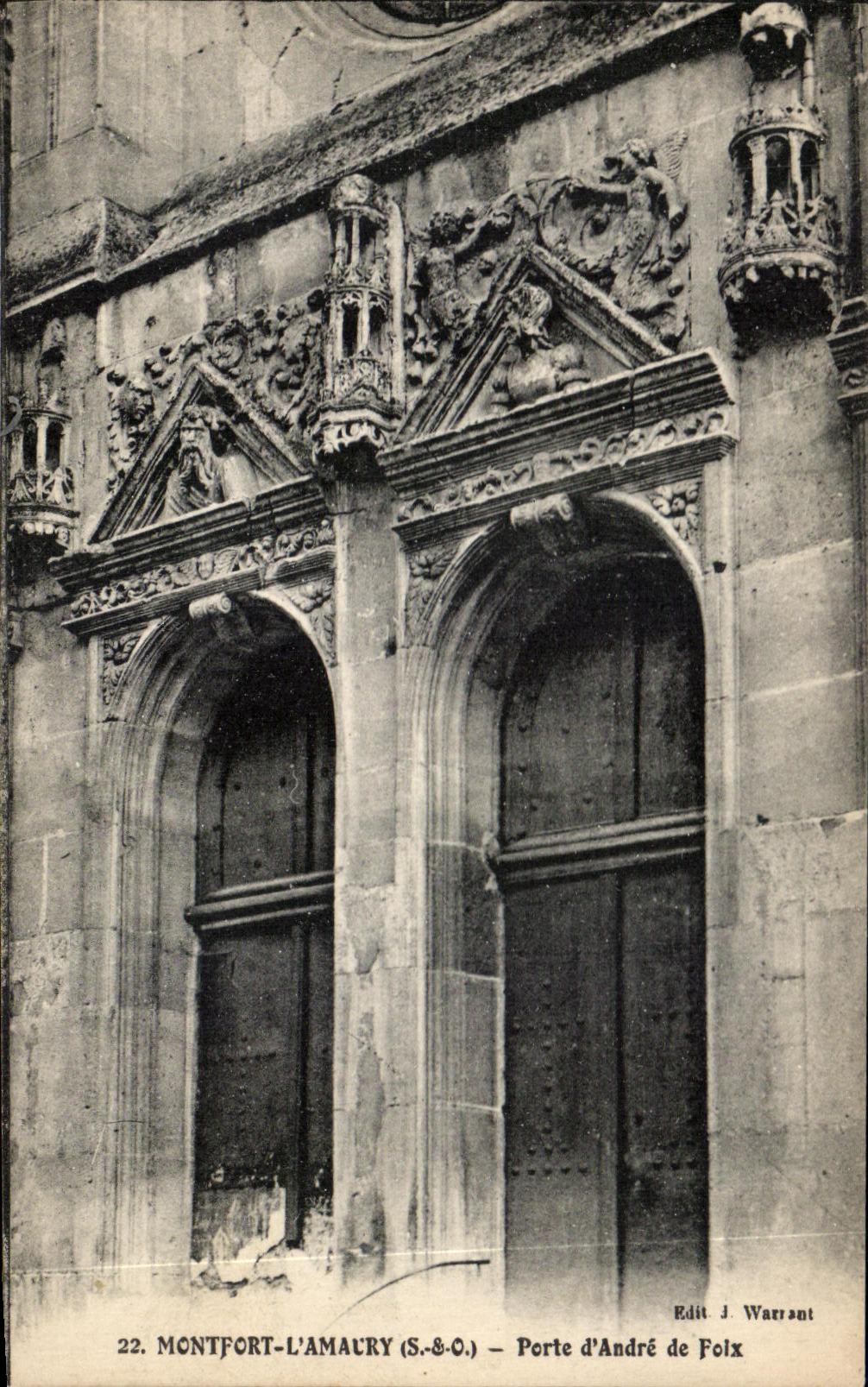 CPA Montfort L'Amaulry Porte d'Andre de Foix