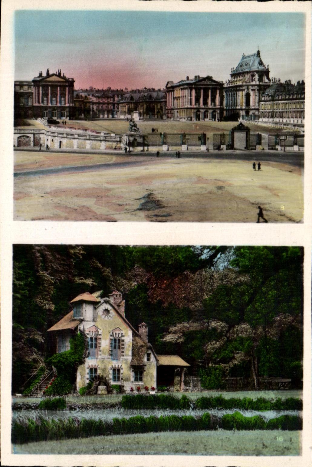 CPA Facade du Palais Versailles