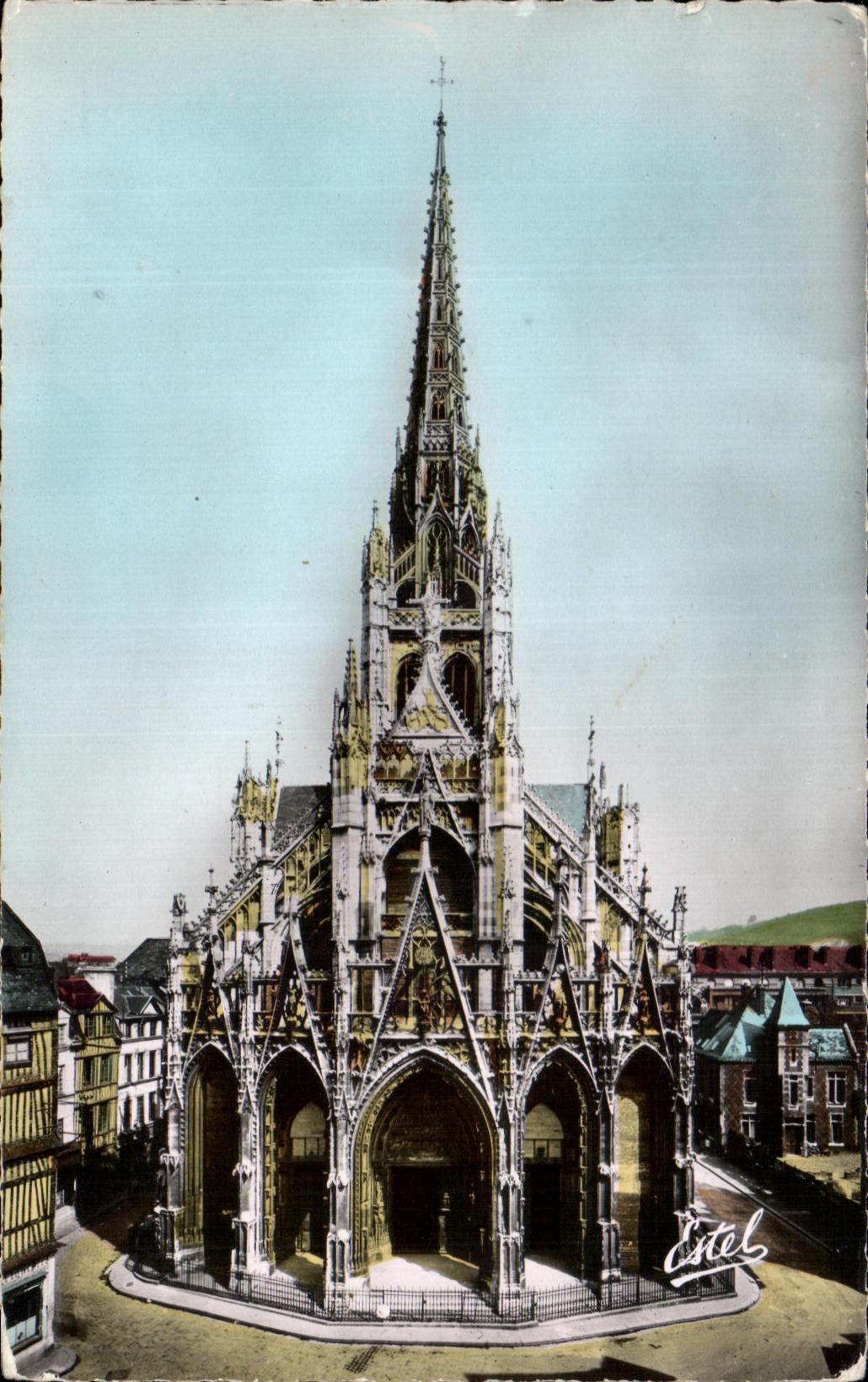 CPA Rouen Church St Maclou St Maclou' S Church