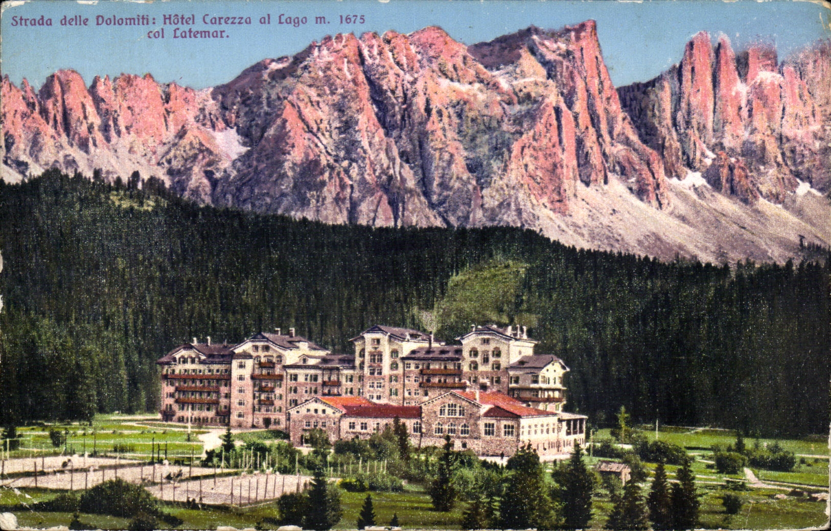 CPA Strada delle Dolomiti Hotel Carezza al Lago col Latemar