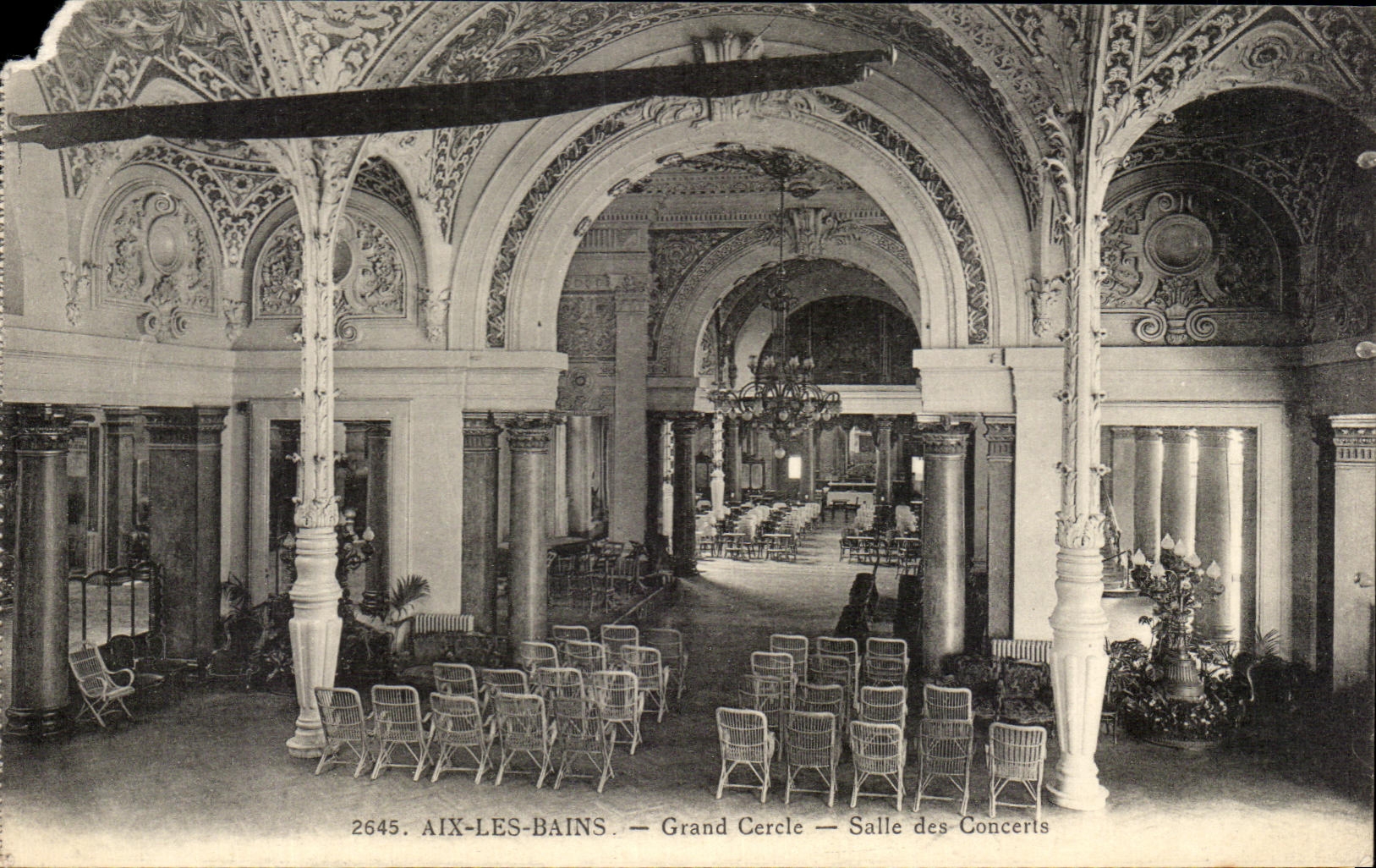 CPA Aix Les Bains Grand Cercle Salle des Concerts