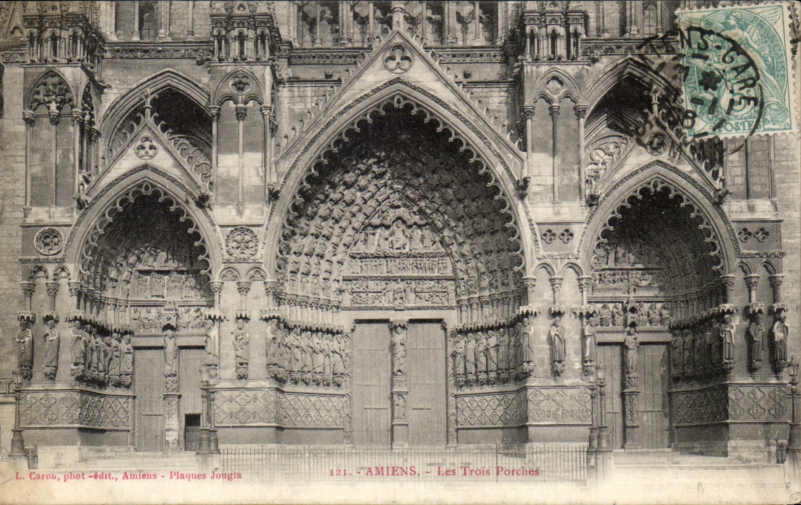 CPA Aimens Les Trois Porches