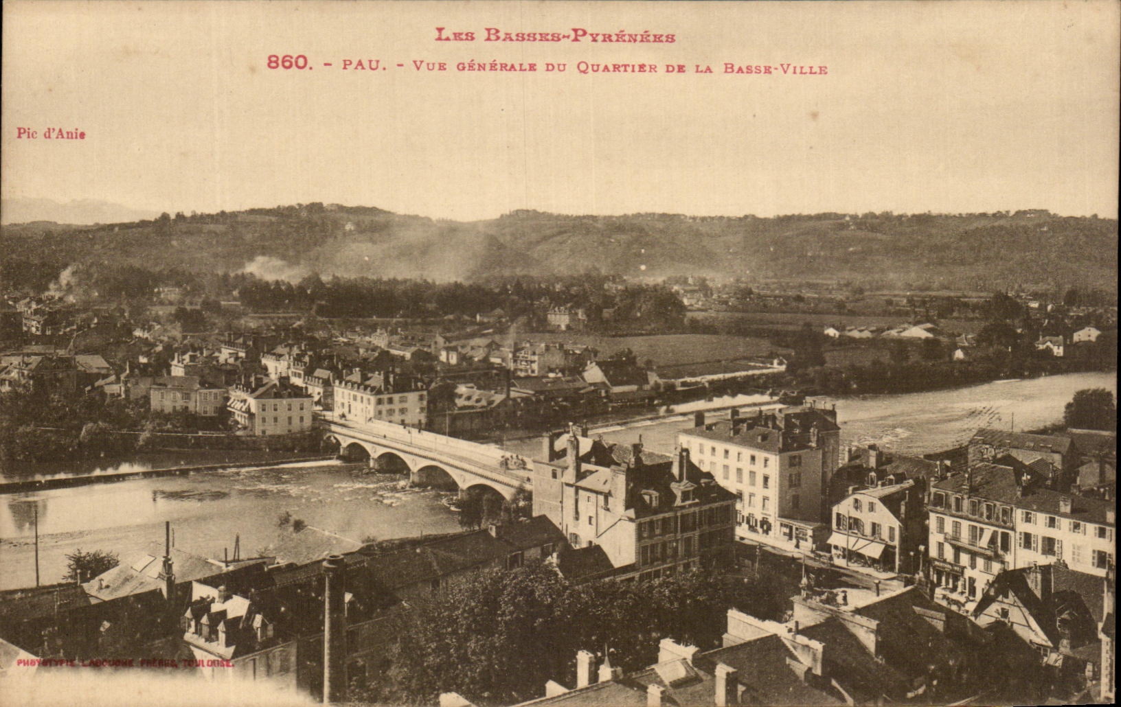 CPA Pau View Of the district Of the Low City