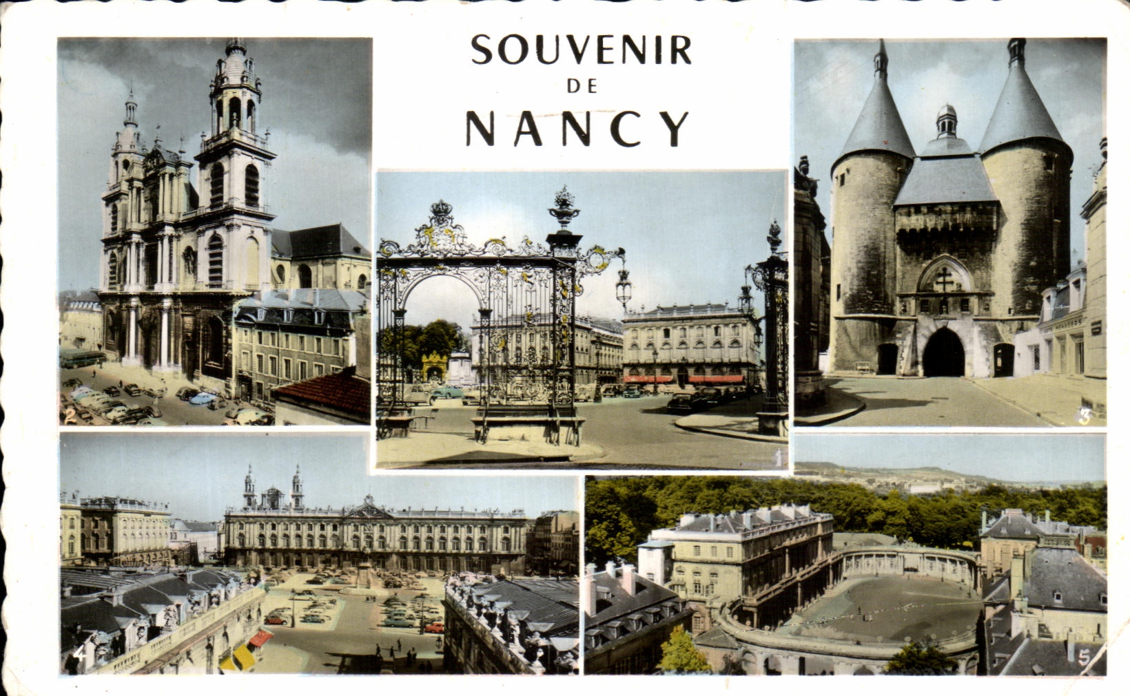 CPA Souvernir De Nancy