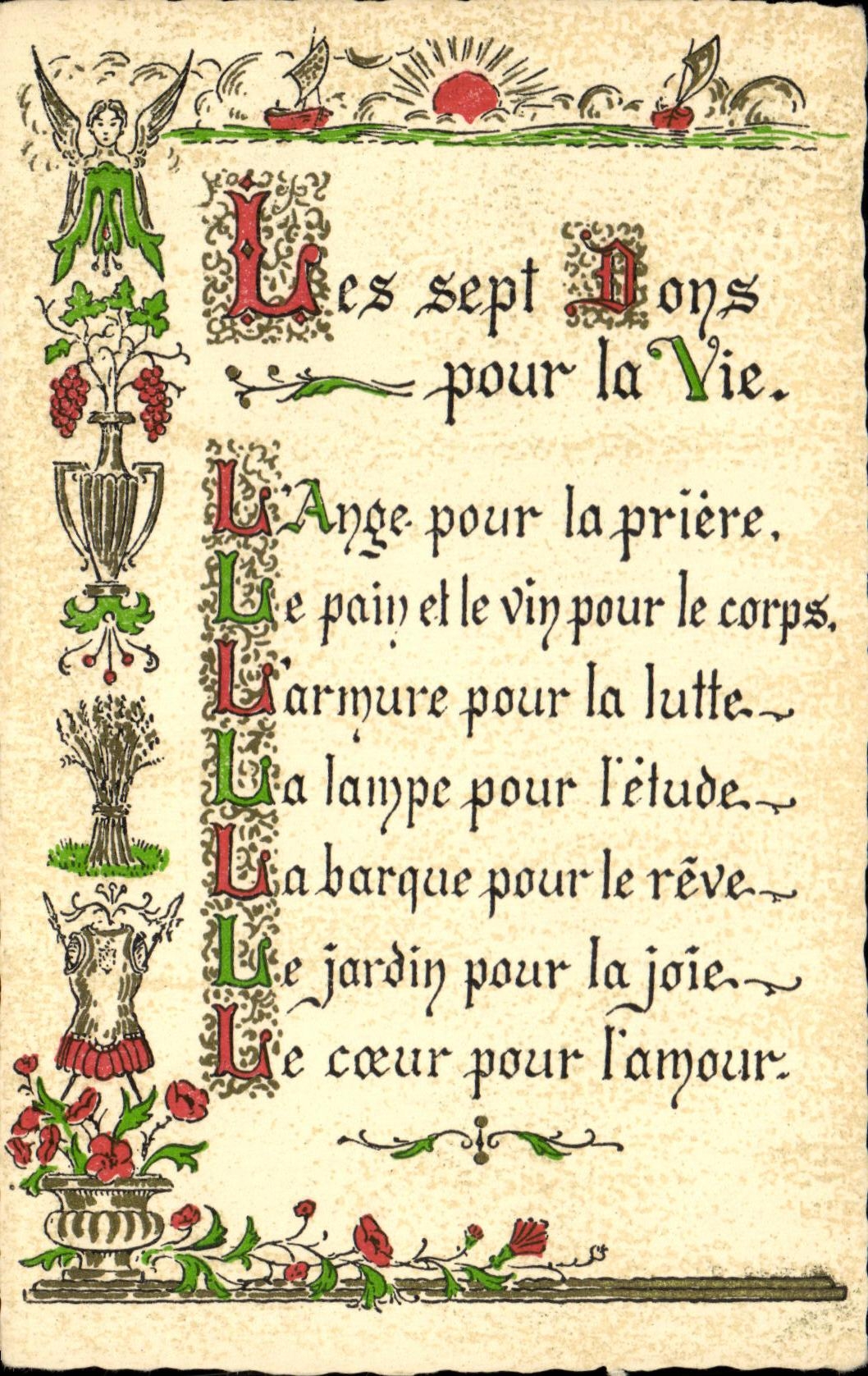 CPA Seven gifts for the Life Fantasy