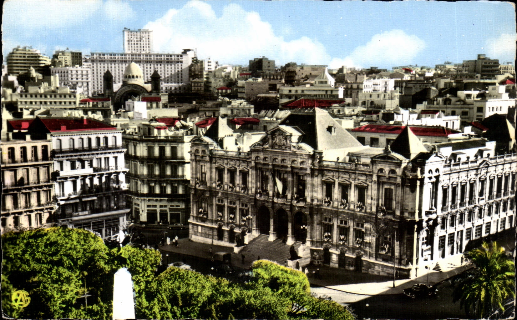 CPA Oran the town hall Algeria