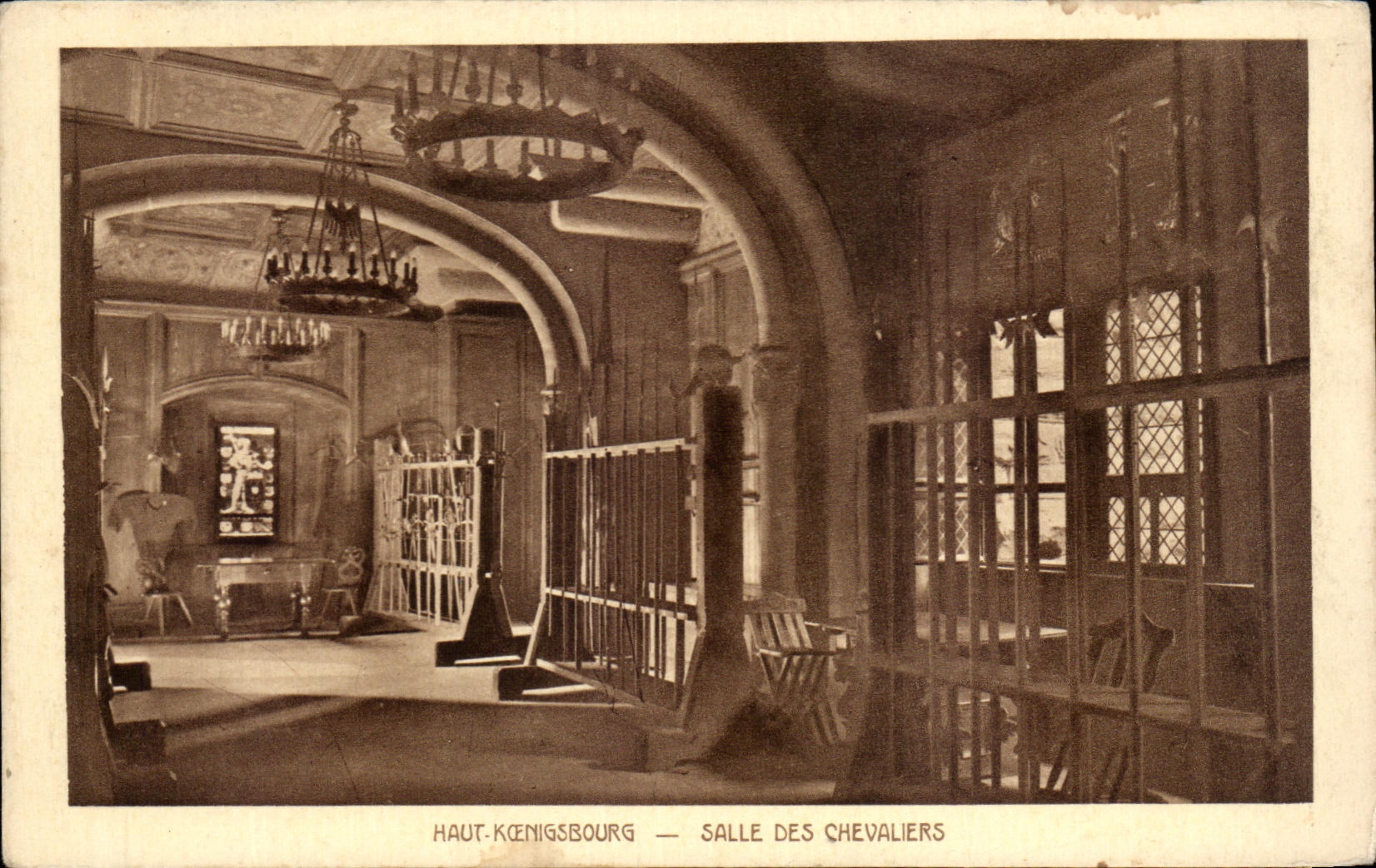 CPA High Koemigsbourg Room Of the Knights