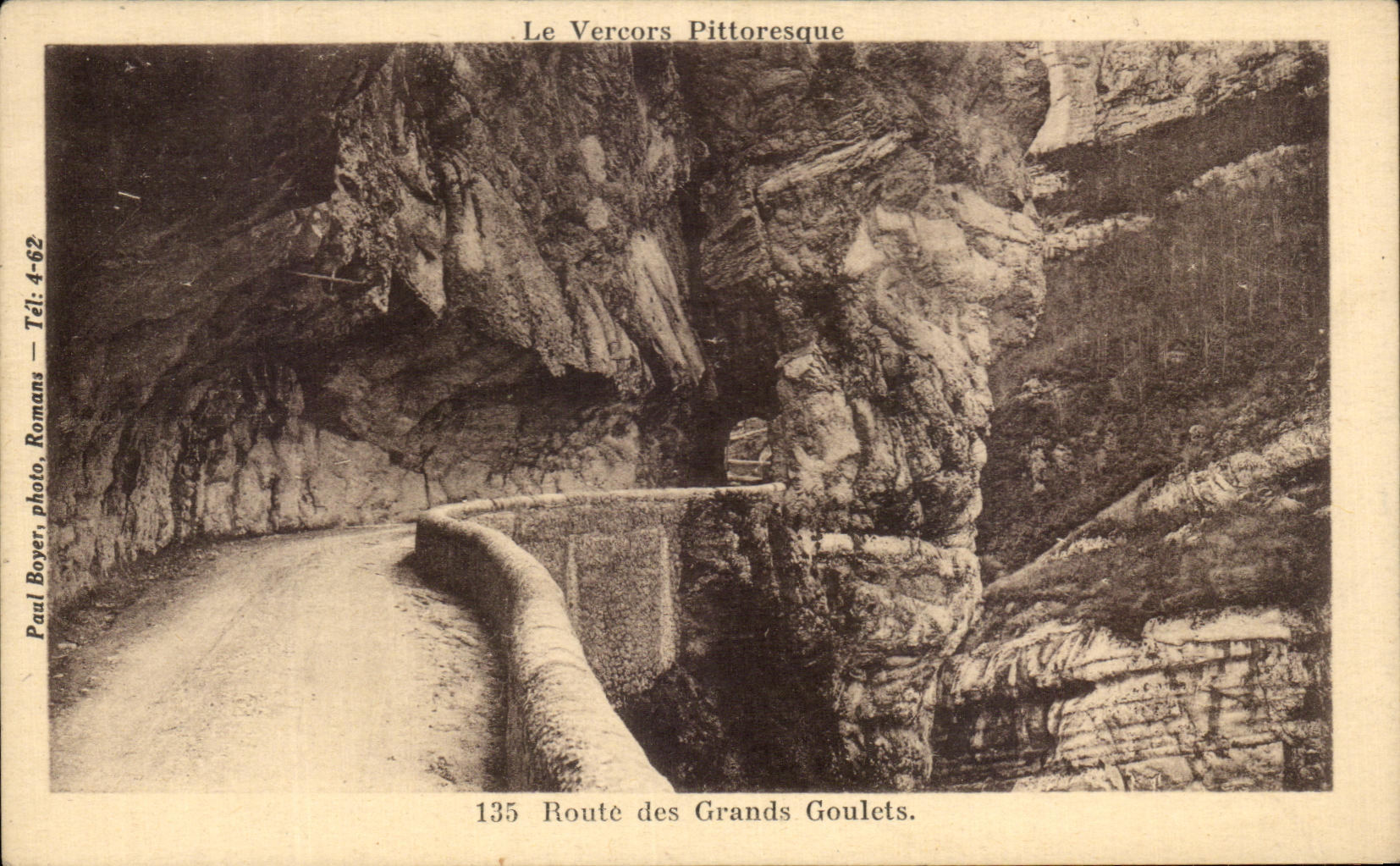 CPA Picturesque Vecors Road of the Great Narrow parts
