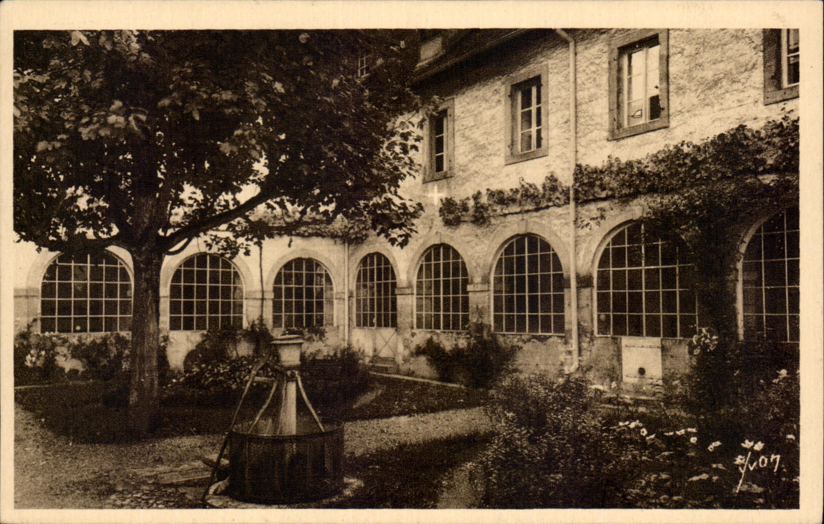 CPA Paray Monial Monastery of the Visitation