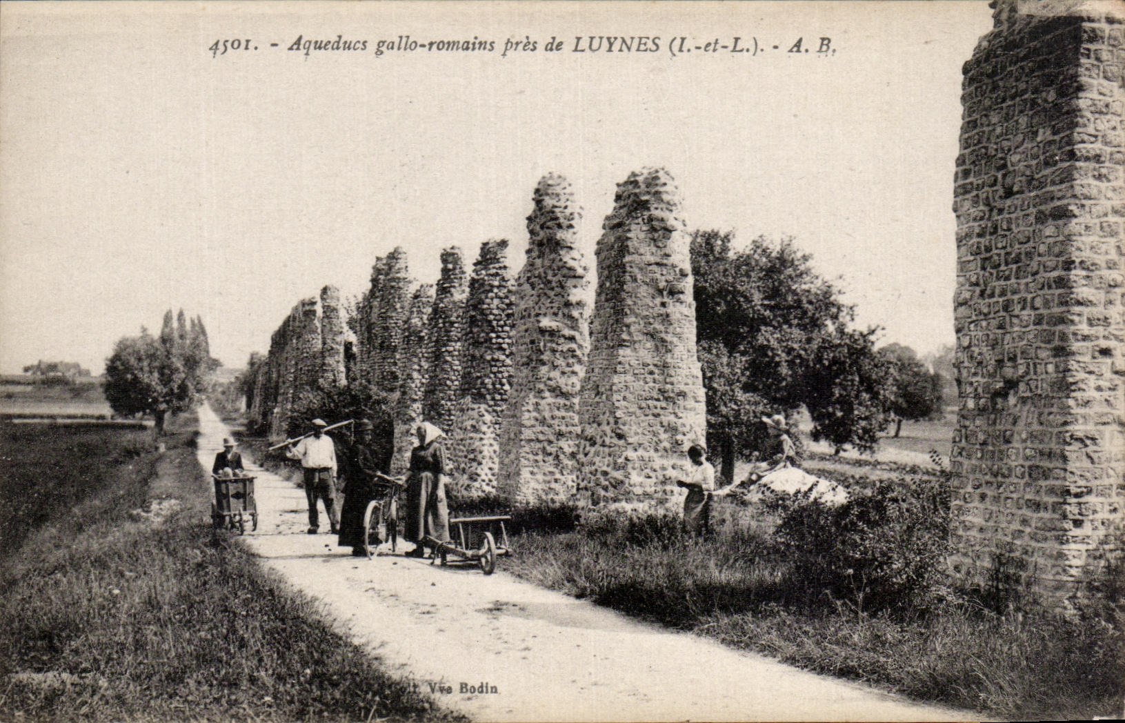 CPA Roman Aqueducts Gallo Pres De Luynes