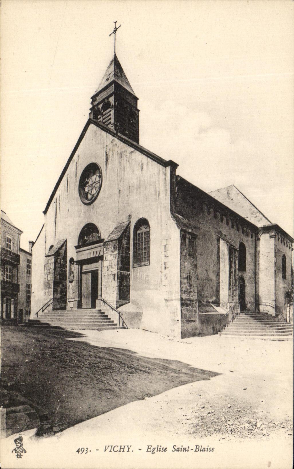 CPA Vichy Eglise Saint Blaise