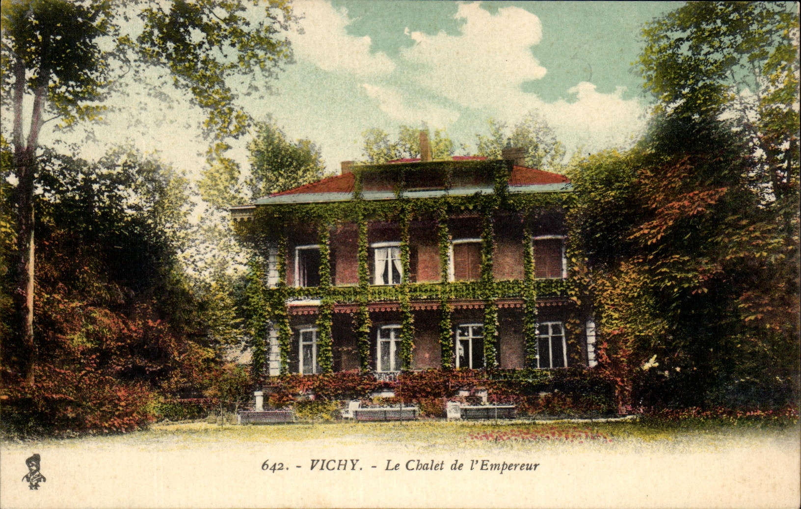 CPA Vichy the Country cottage of the Emperor