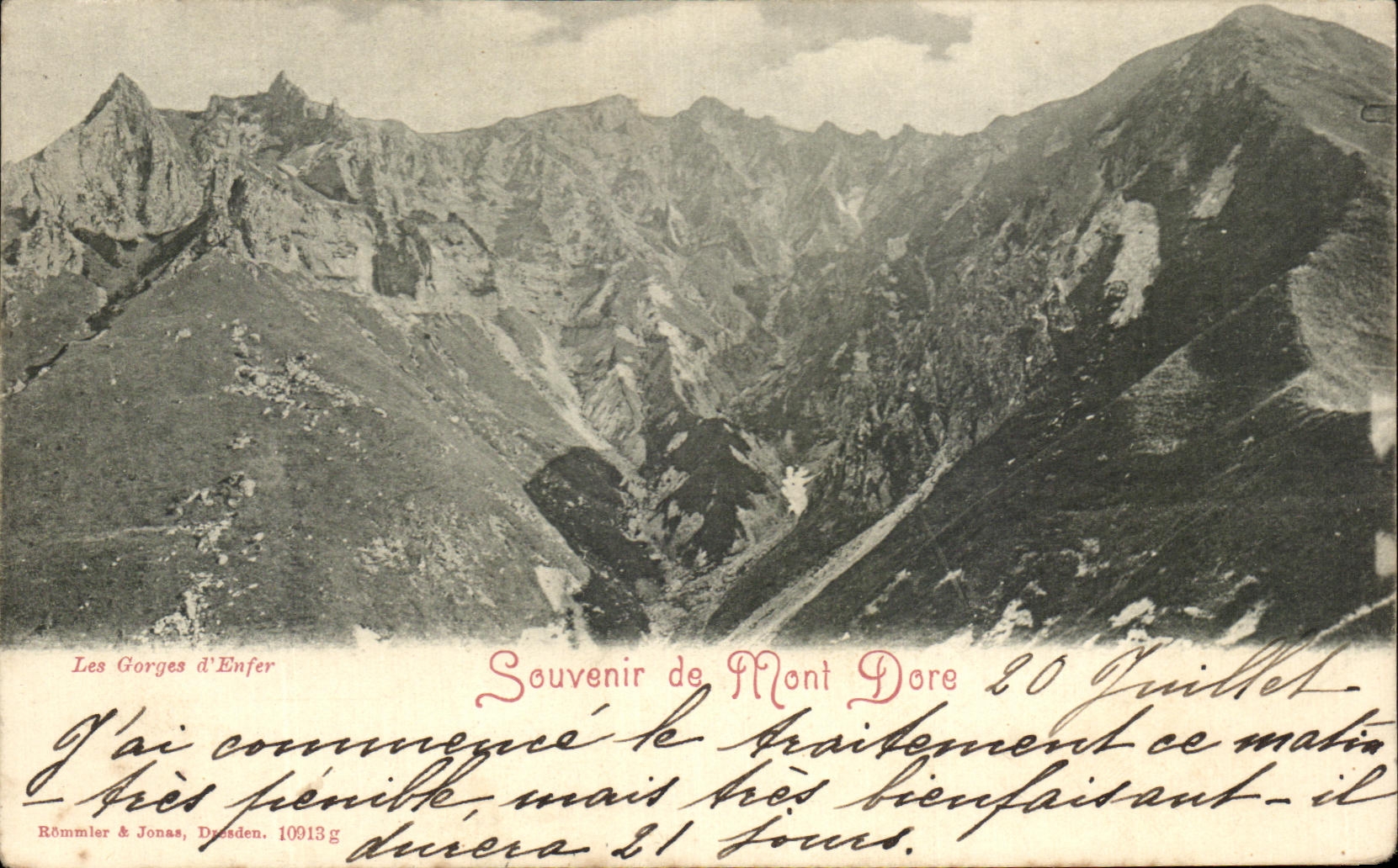 CPA Souvenir of Mount Gilds