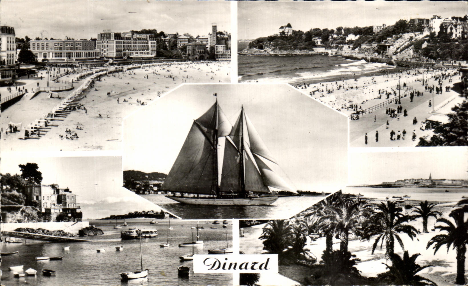 CPA Dinard Bateau Le Crystal Palmeraie