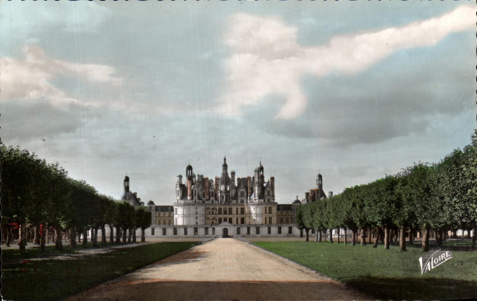 CPSM Chambord La Facade Sud Du Chateau