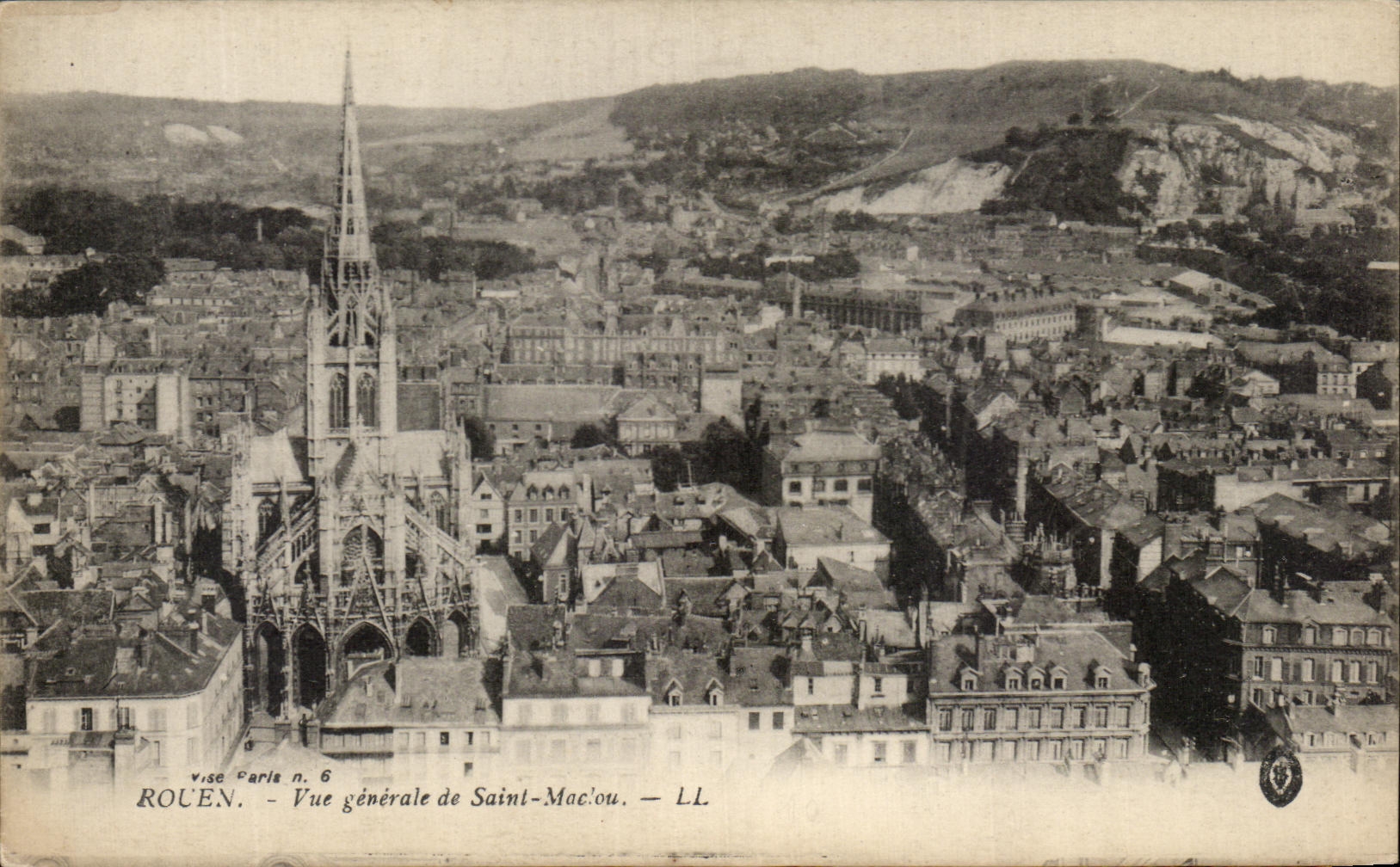 CPA Rouen View Of Saint Maclou