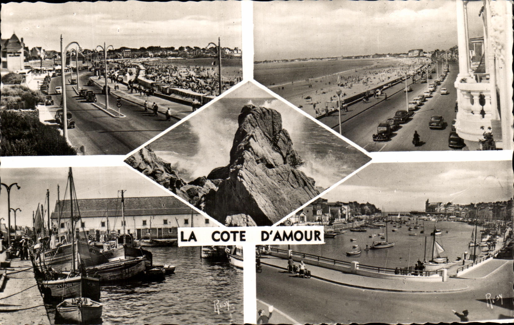 CPA the Dimension Of Love Pornichet La Baule Between Batz and Croisic Pouliguen