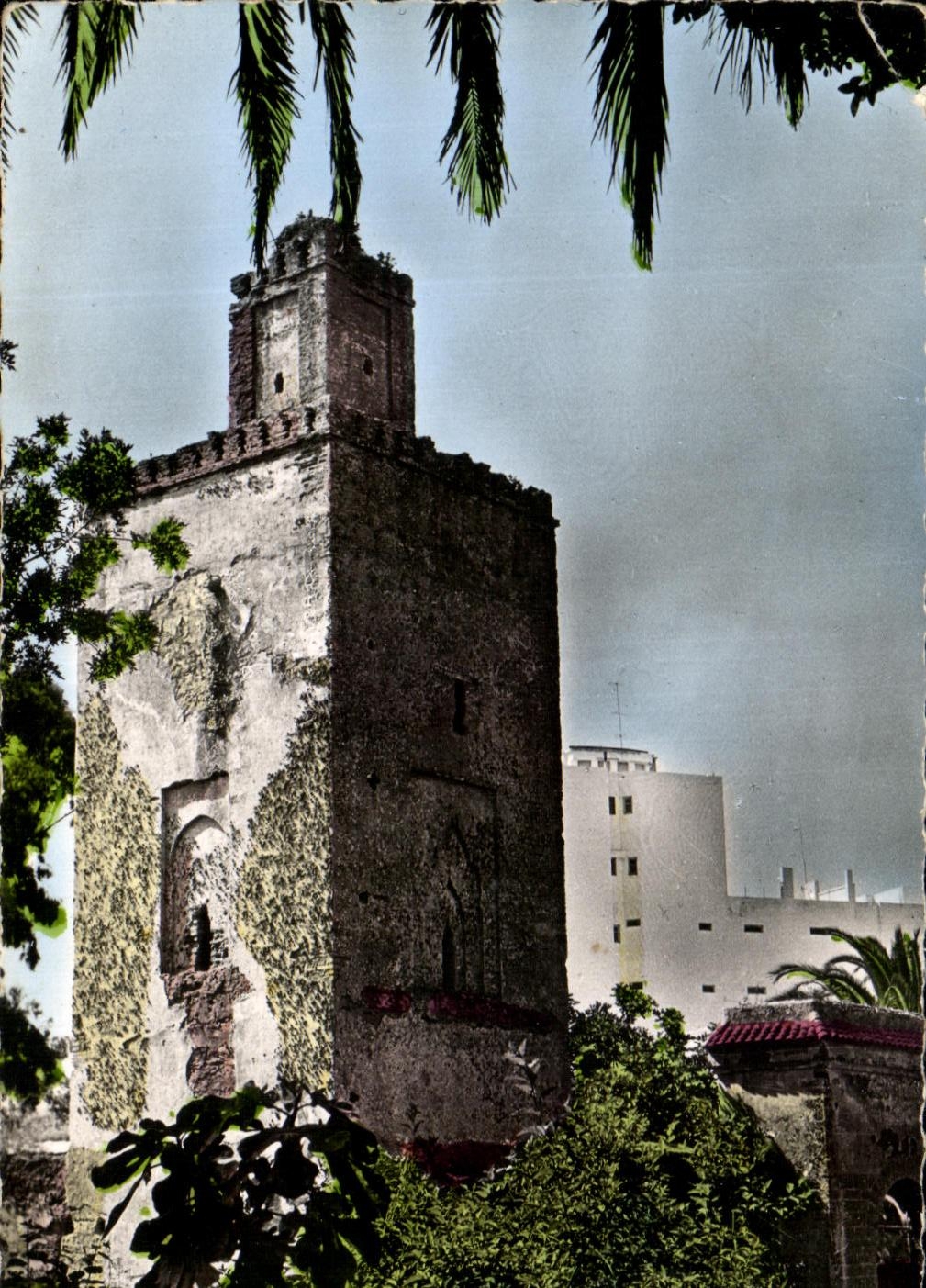 CPSM Maroc Rabat Mosque du Jardin du Triangle de vue