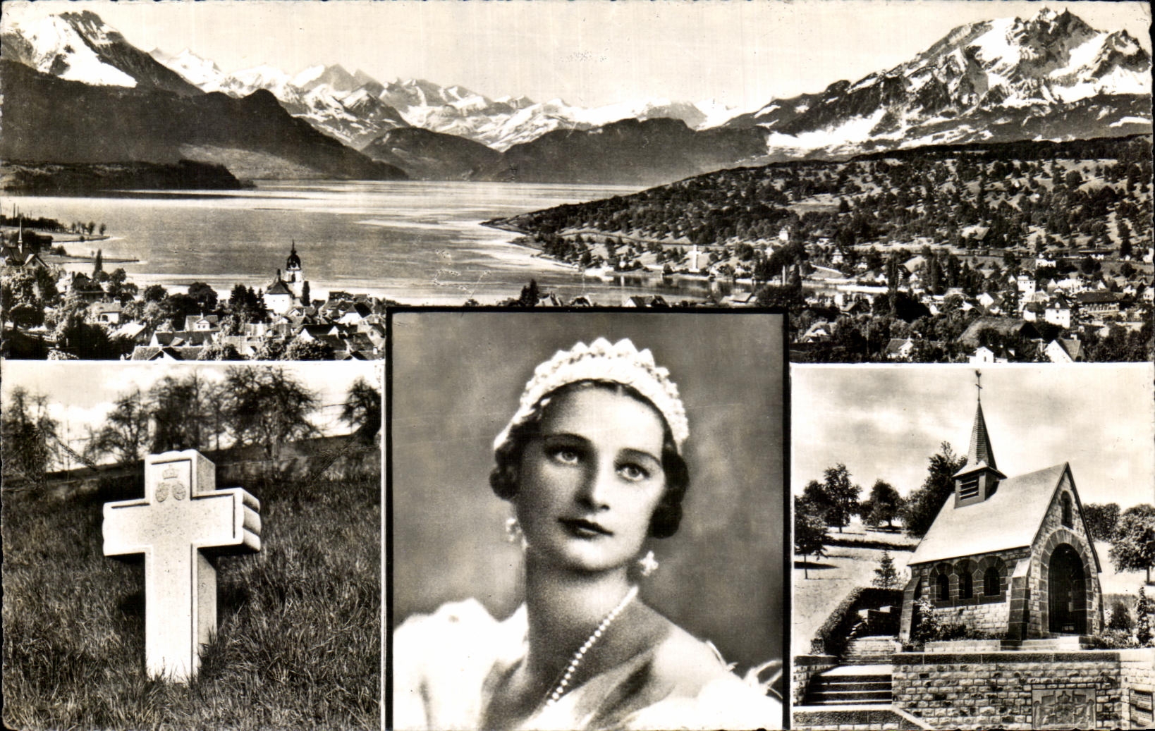 CPA Kossnacht A Gedachtniskapelle Astrid von Belgien Suisse