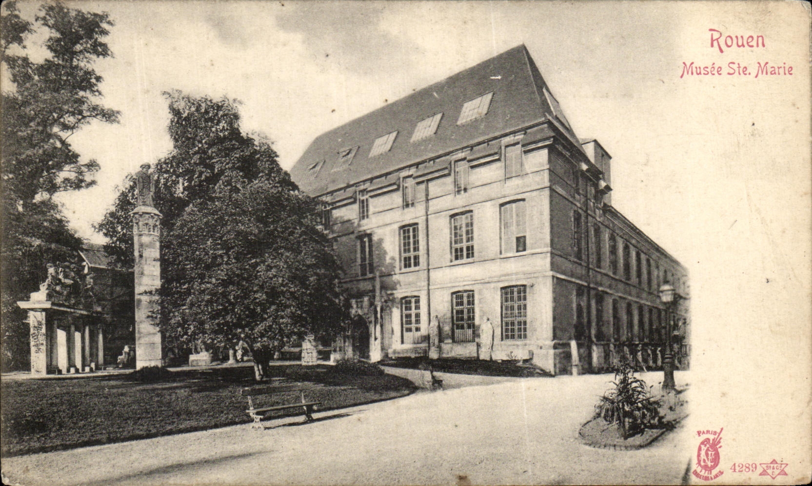 CPA Rouen Museum co Marie