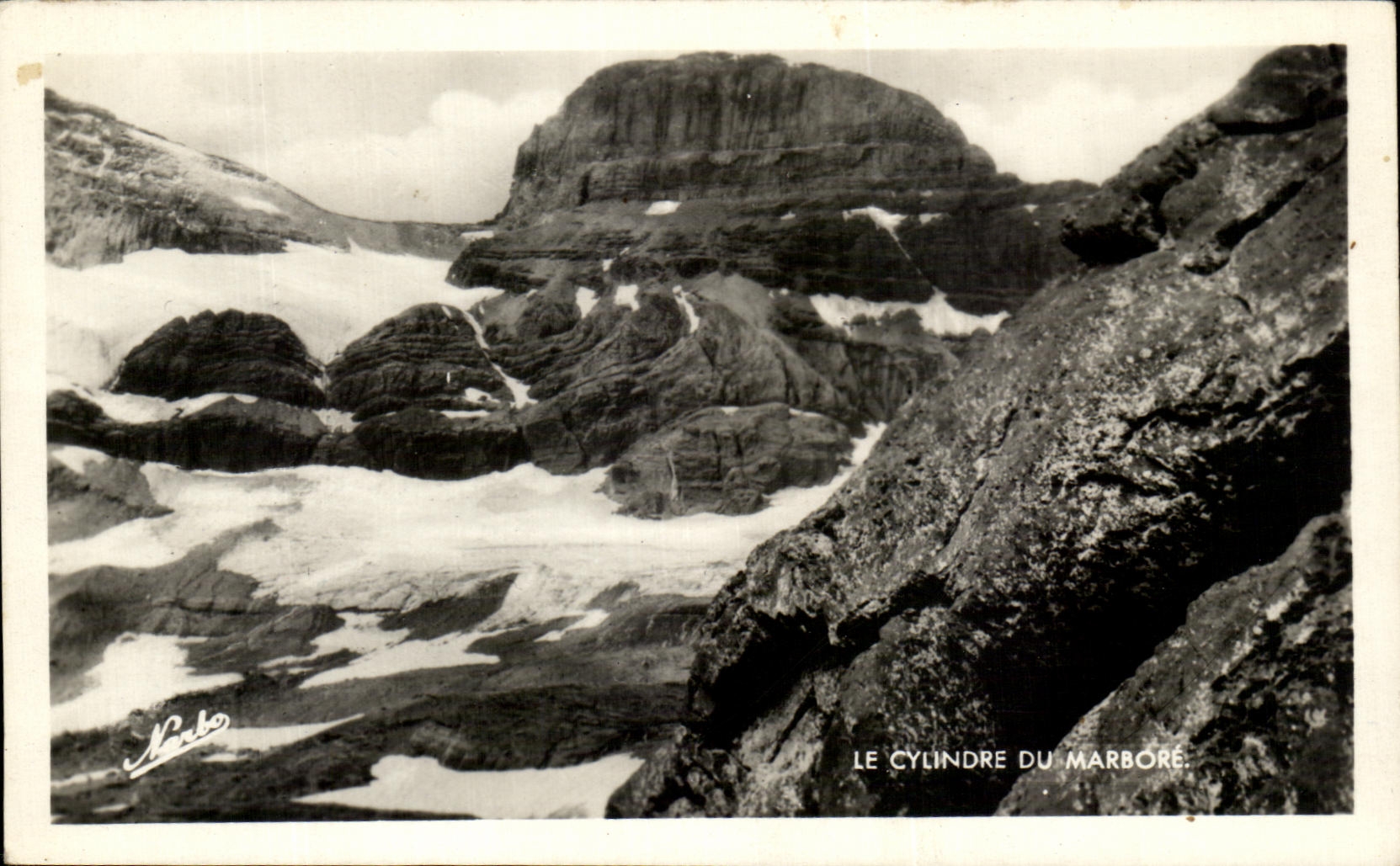 CPA Le cylindre du Marbore 