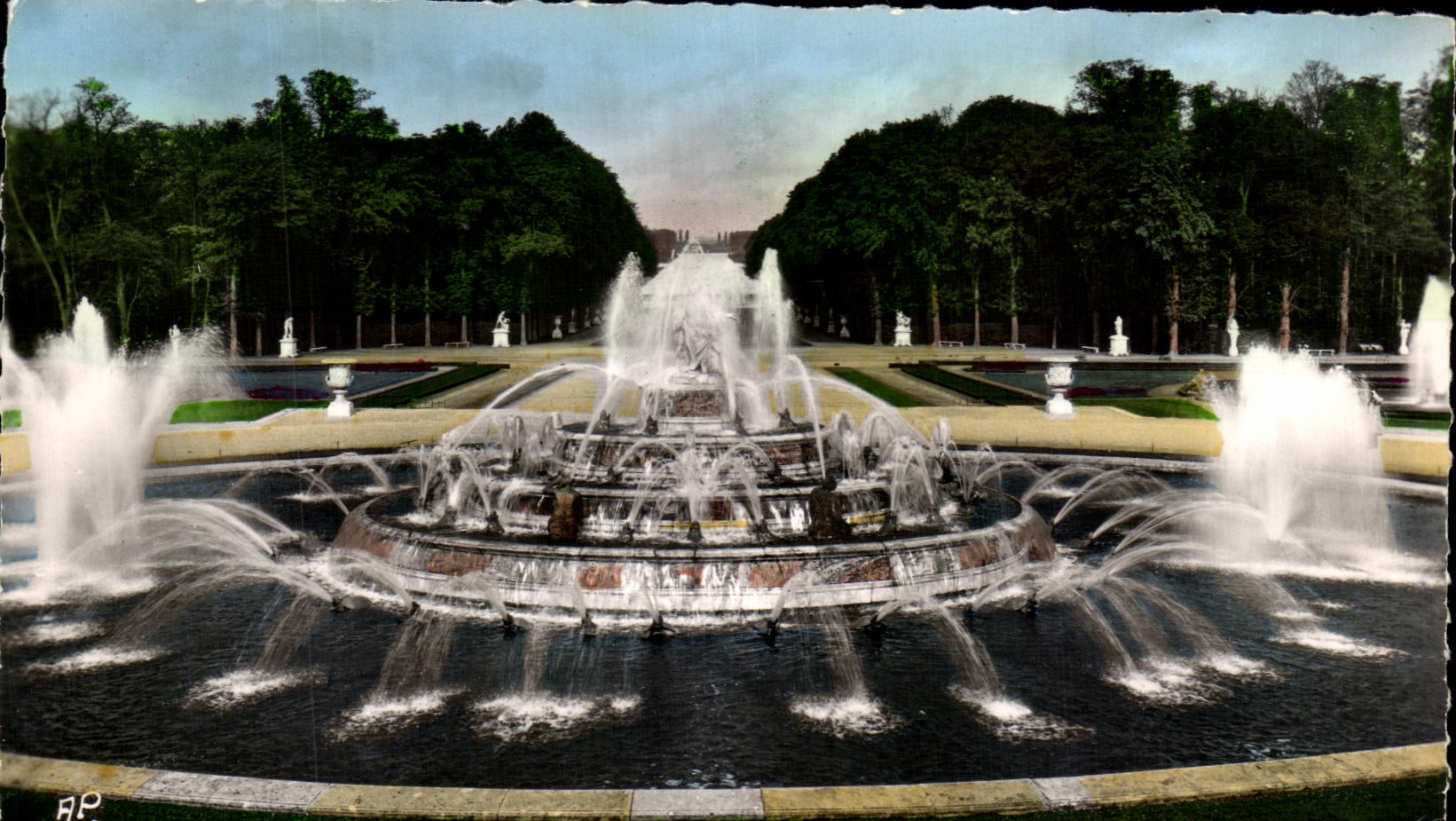 CPSM Versailles Le Bassin de Latone 