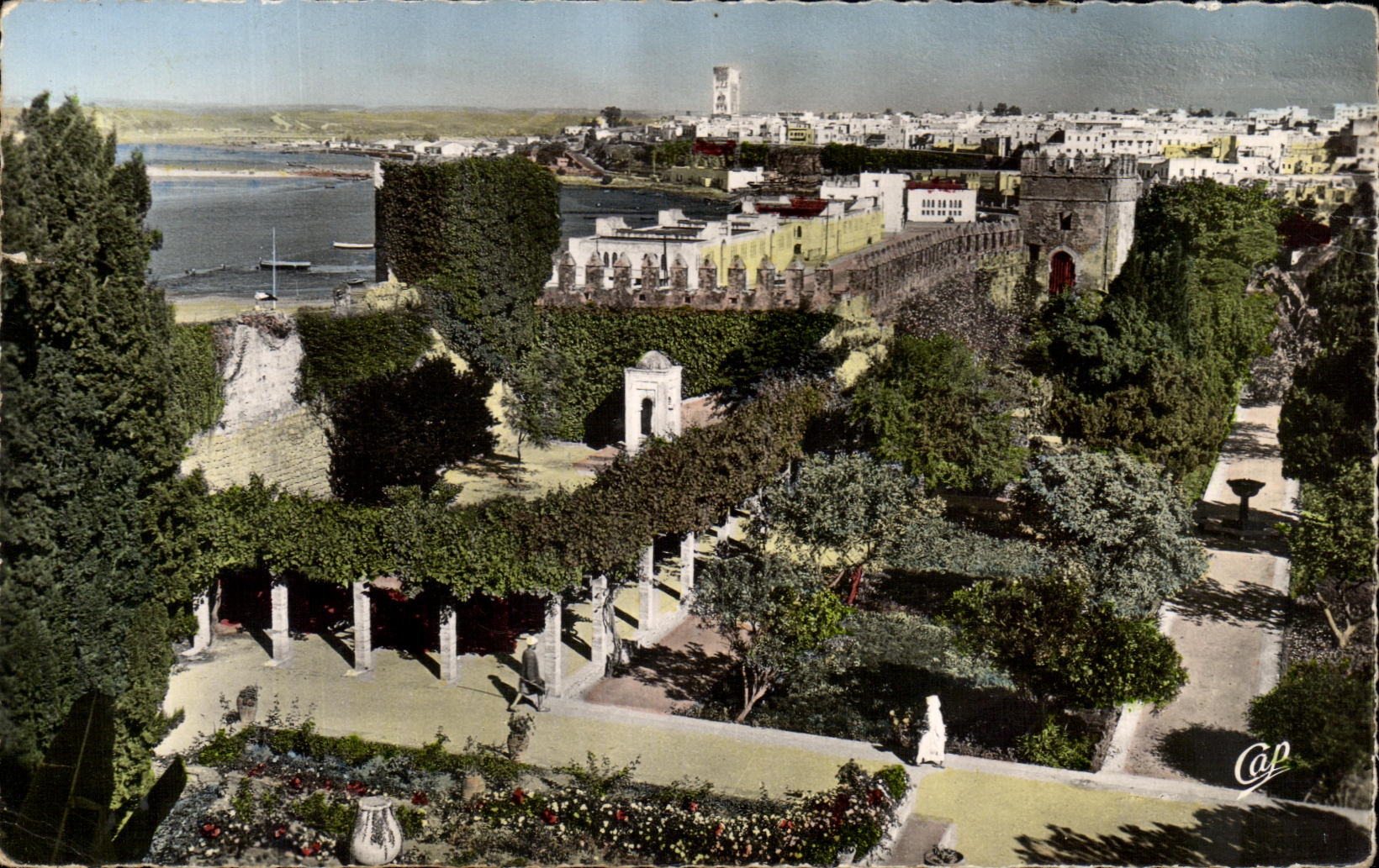 CPSM Rabat vue Generale Prise des Oudaias Maroc
