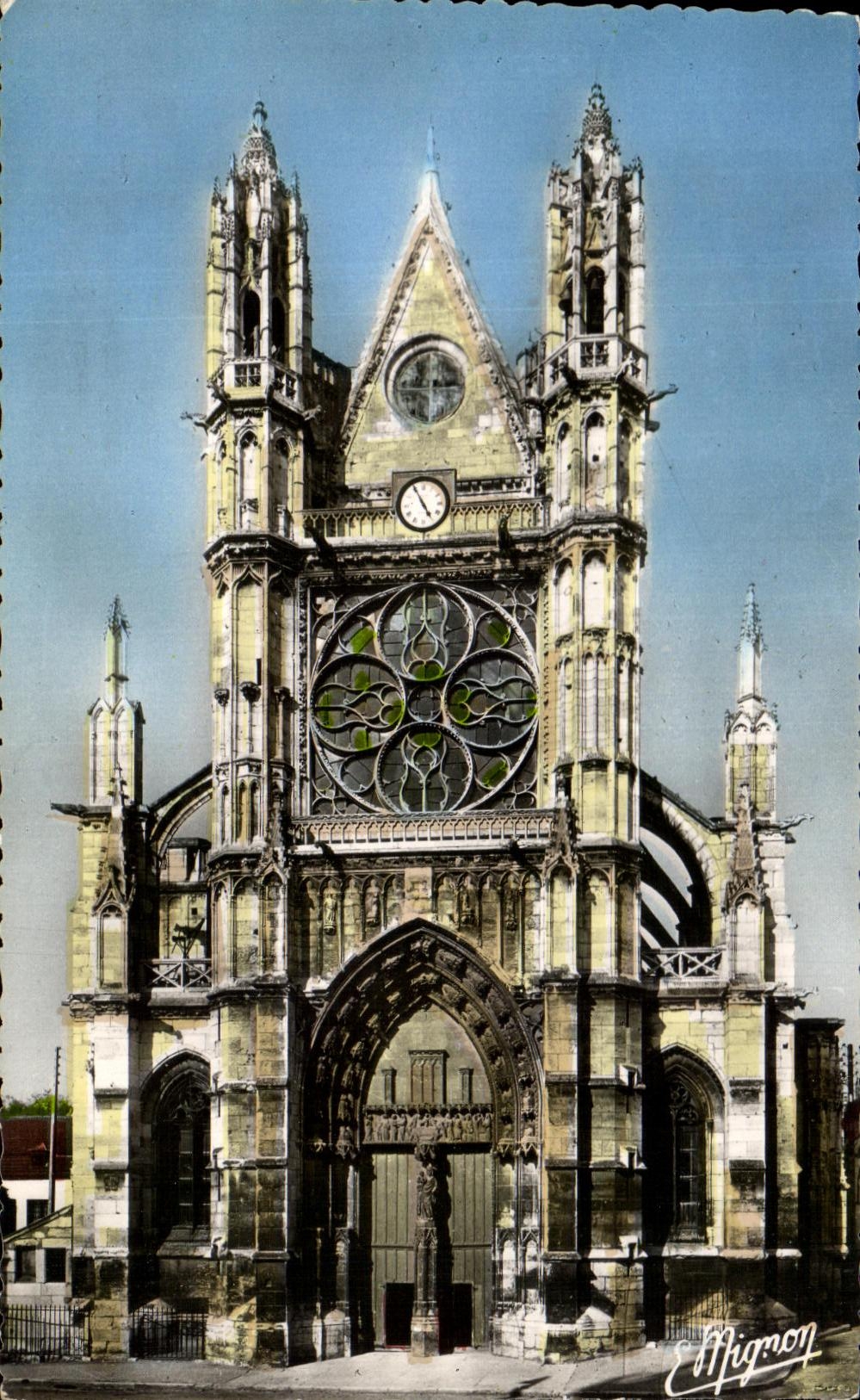 CPSM Vernon the Notre Dame Church