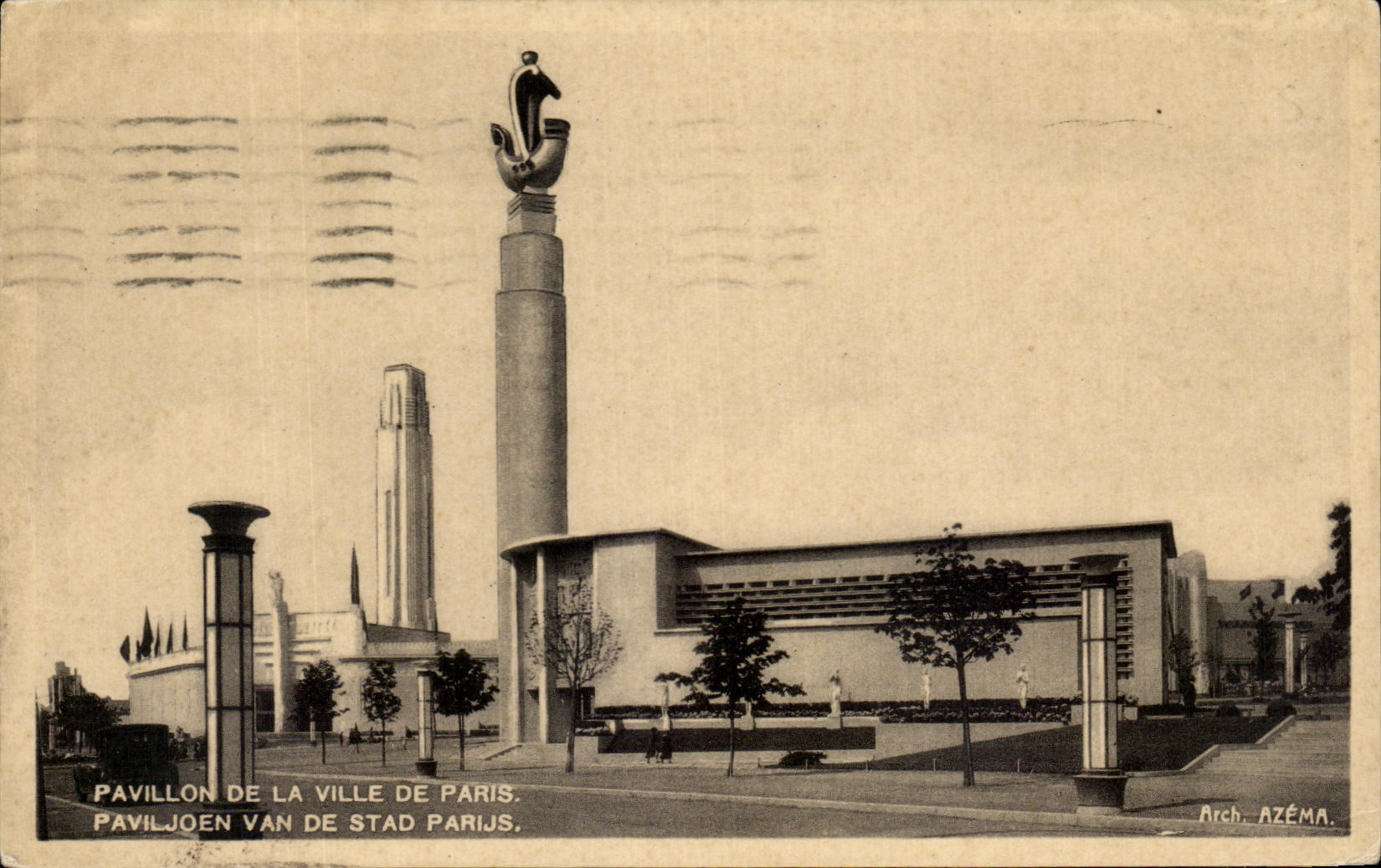 CPA House Of Ville De Paris