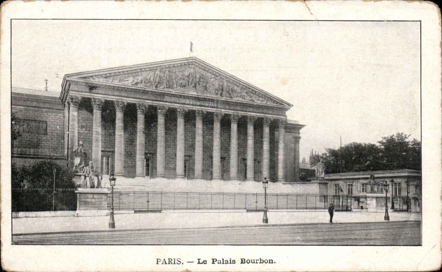 CPA Paris Le Palais Bourbon