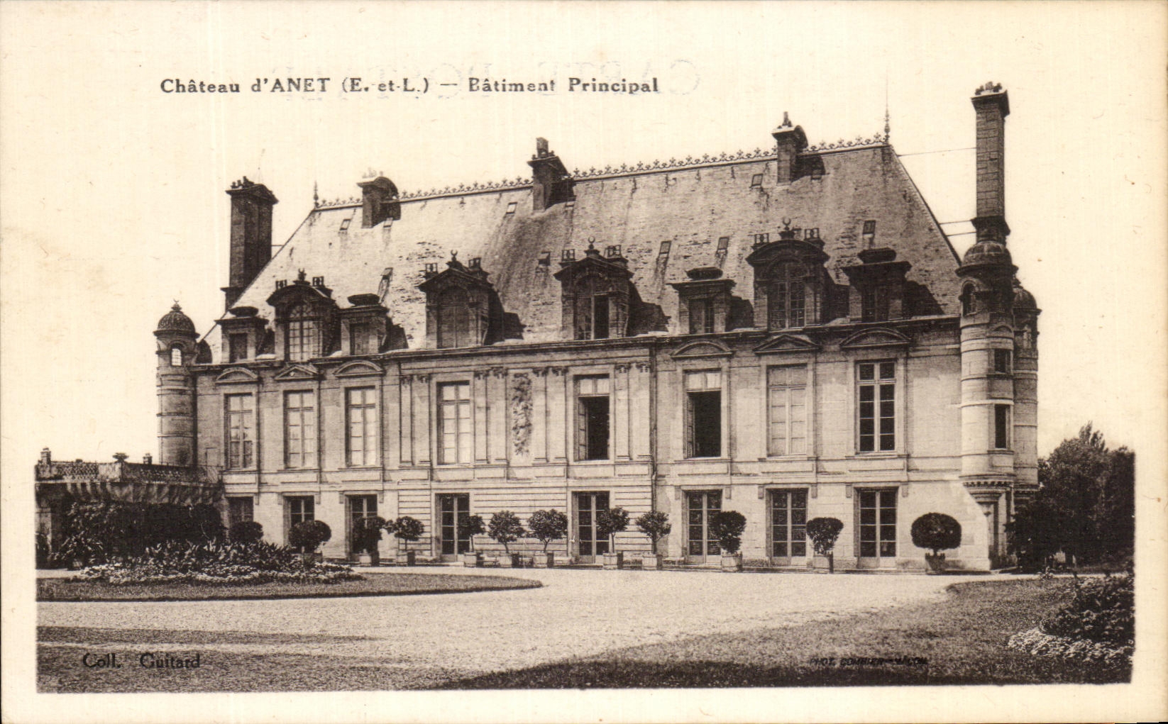 CPA Chateau D'Anet Batiment Principal