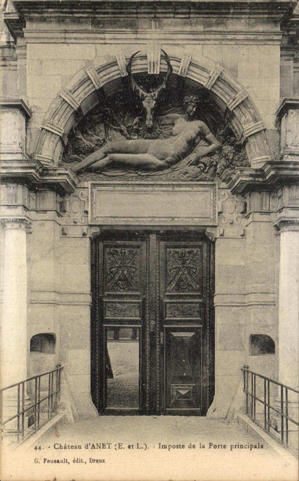 CPA Chateau D'Anet De La Porte Principaie