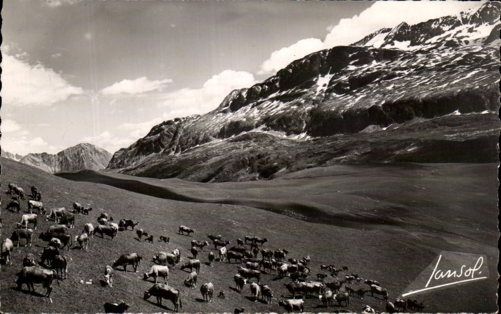 CPA Alpe d' Huez the Large Russet-red ones