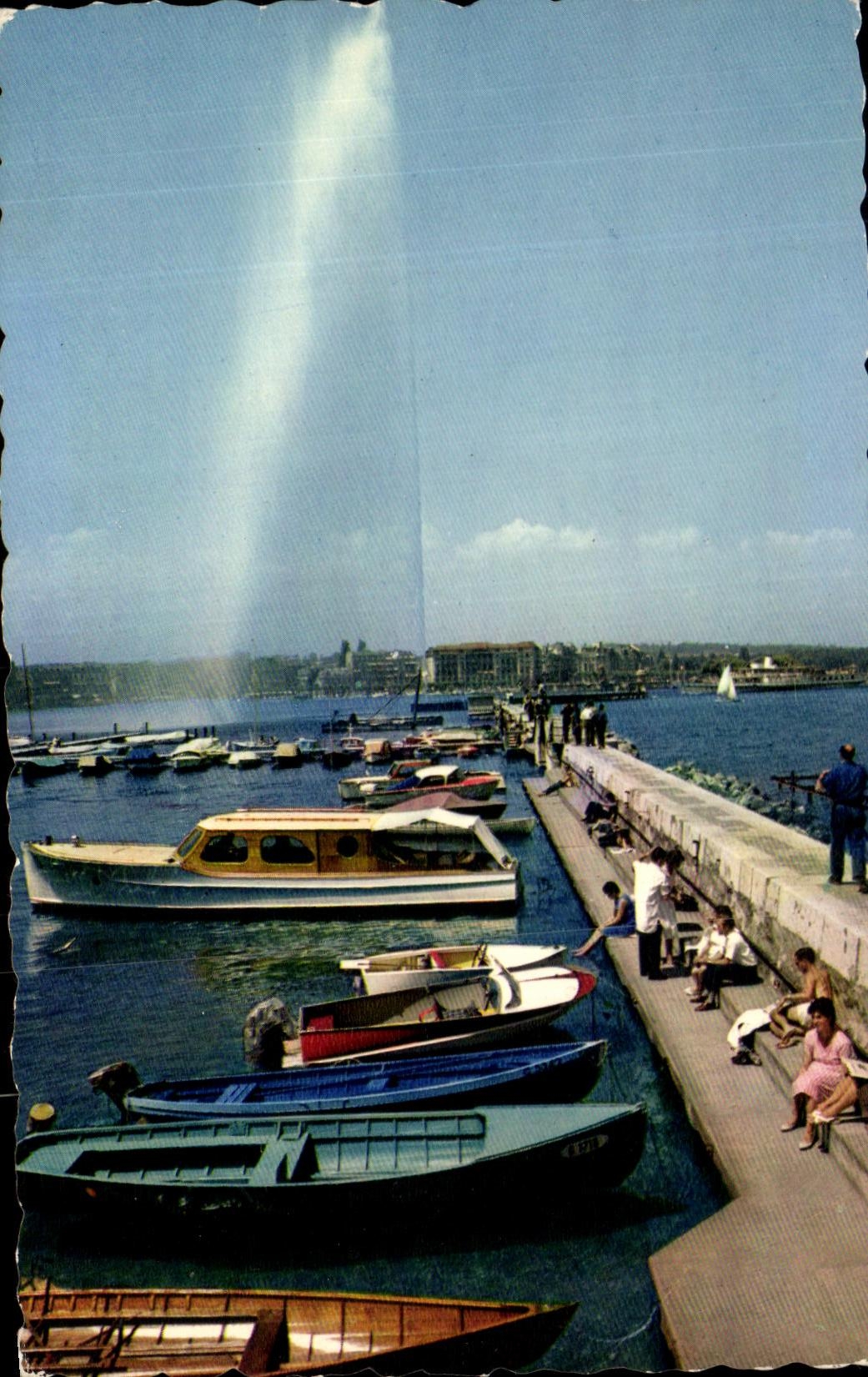 CPA Geneva the Swiss Water Jet