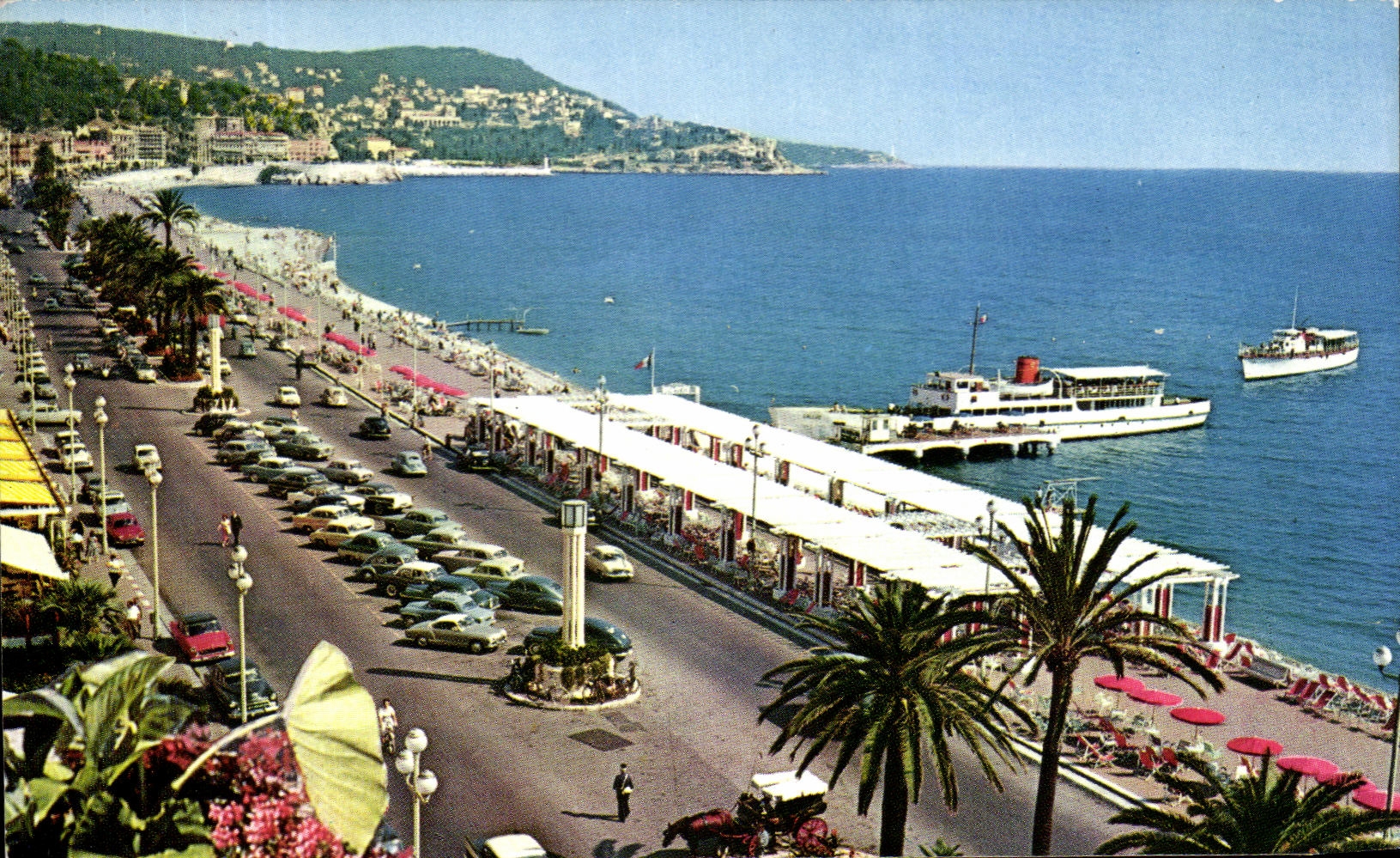 CPSM Niza la caminata del ingles y del montaje del boro