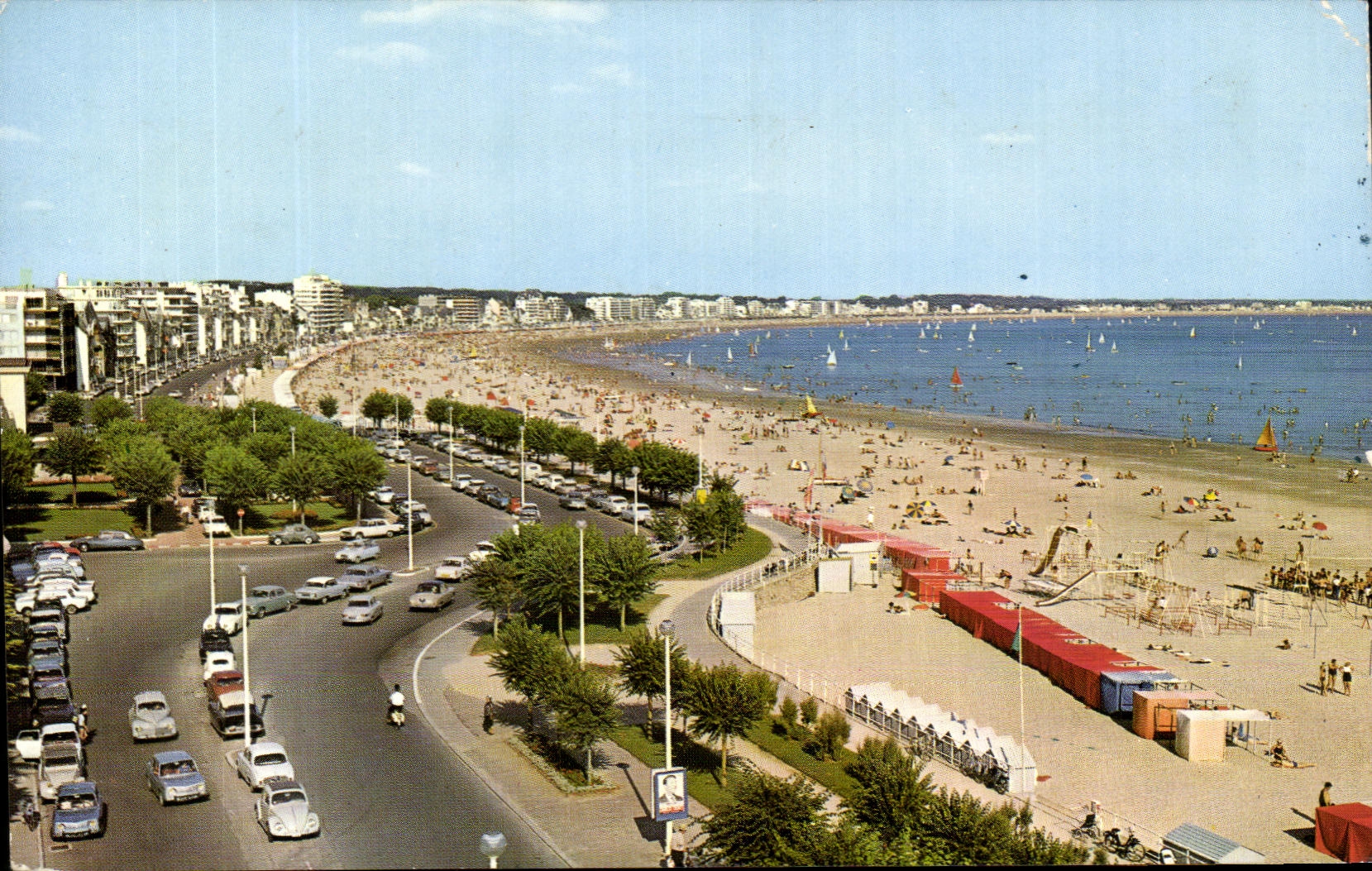 CPSM La Baule the Most beautiful Beach D' Eurpoe the Boulevard of Sea And the Beach