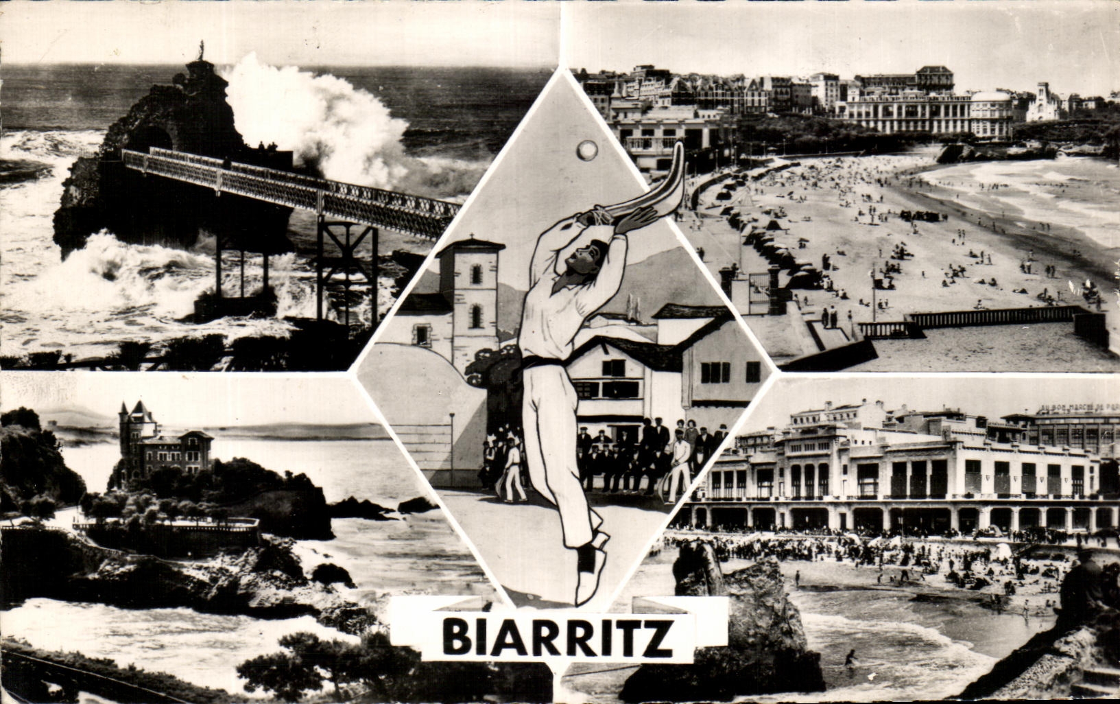 CPSM Biarritz Pelote basque Sport